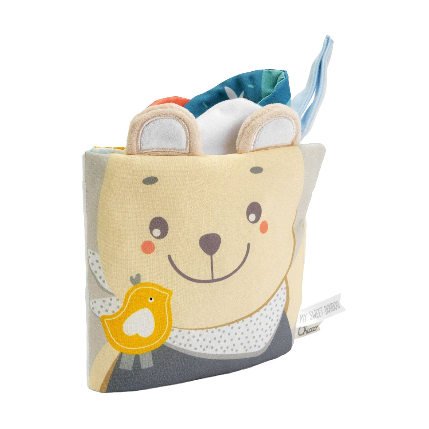 М'яка сенсорна книжка Chicco My Sweet DouDou, з народження (12162.00)
