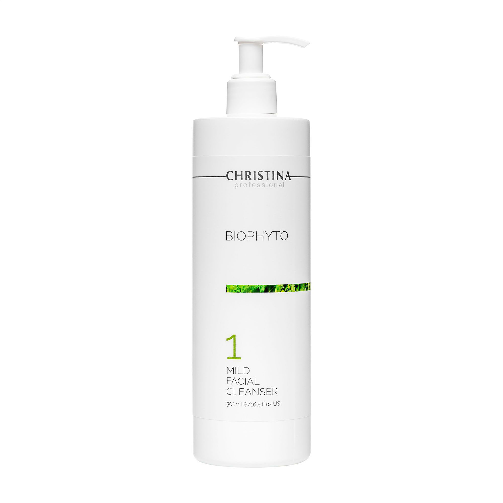 М'який очищувальний гель для обличчя Christina Bio Phyto 1 Mild Facial Cleanser, 500 мл