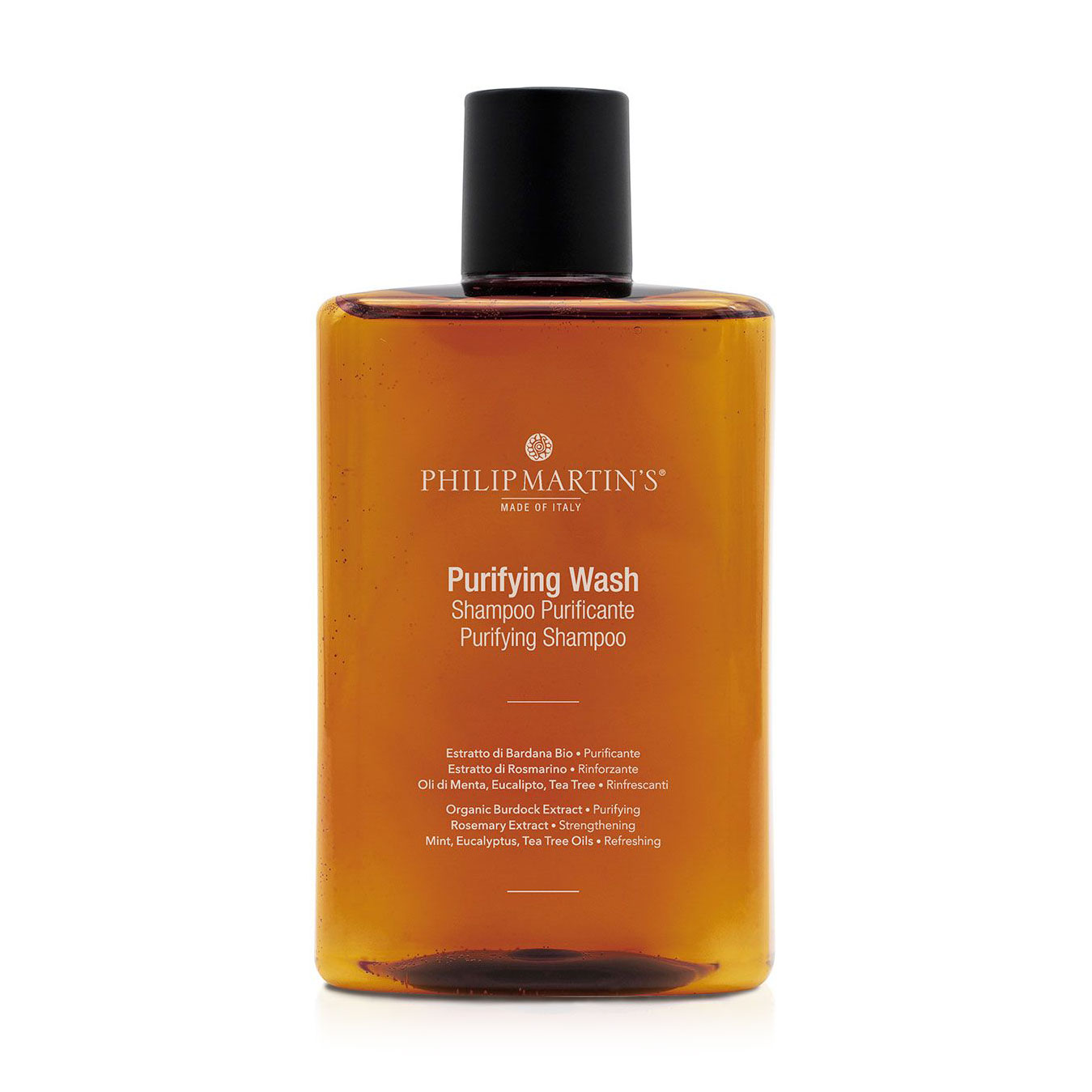 М'який очищувальний шампунь Philip Martin's Purifying Wash Shampoo для волосся схильного до випадання, 320 мл