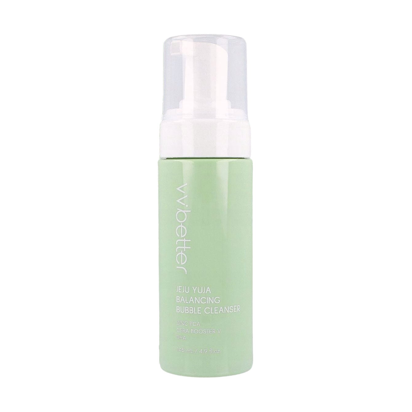 М'який очищувальний засіб для обличчя VVBetter Jeju Yuja Balancing Bubble Cleanser для чутливої шкіри, з бульбашками, 145 мл