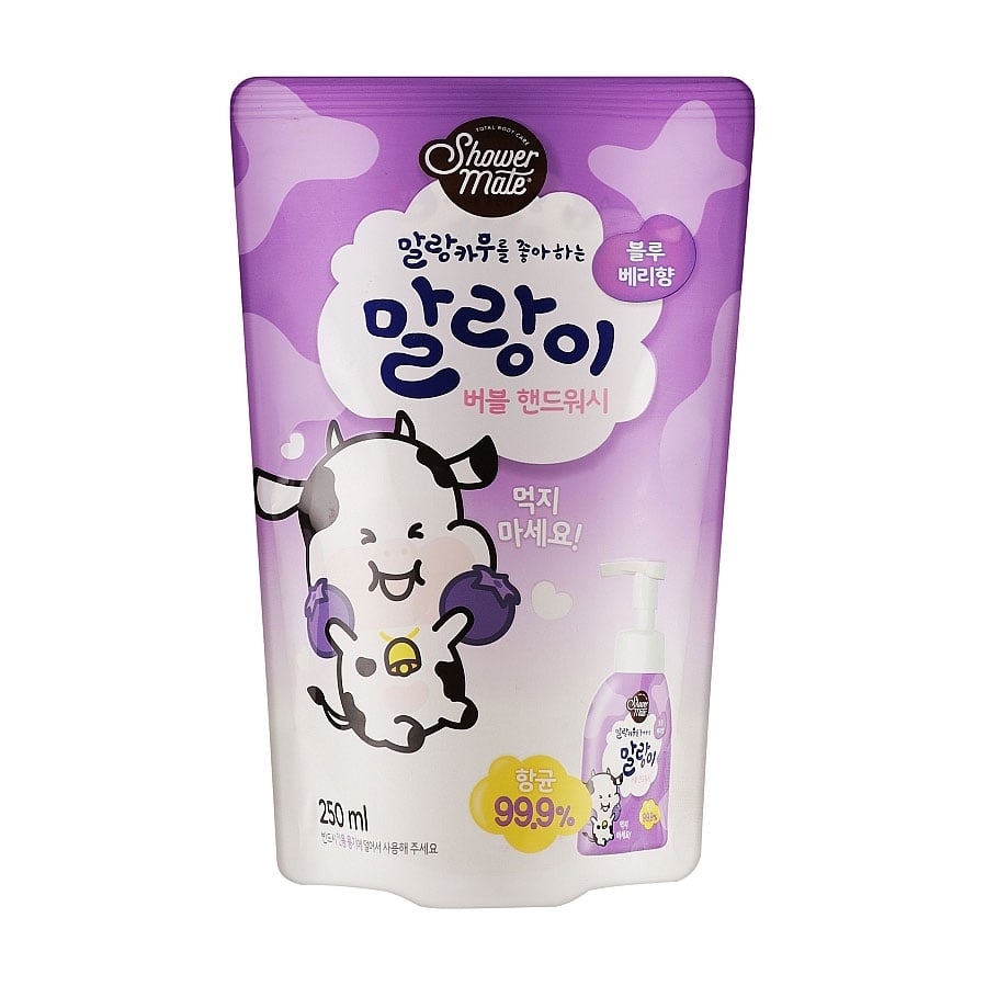 Мило для рук Shower Mate, Blueberry, 250 мл (дойпак)