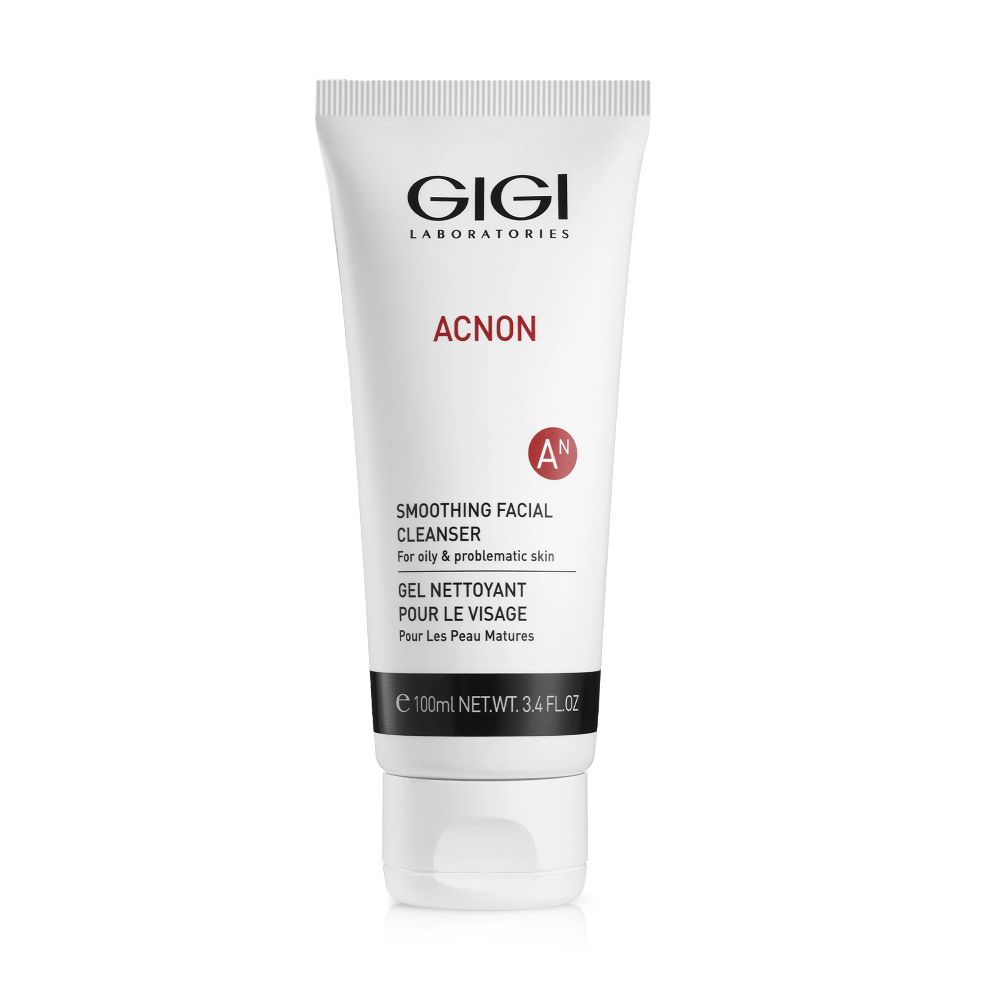Мило Gigi Acnon Smoothing Facial Cleanser для жирої та проблемної шкіри обличчя, 100 мл
