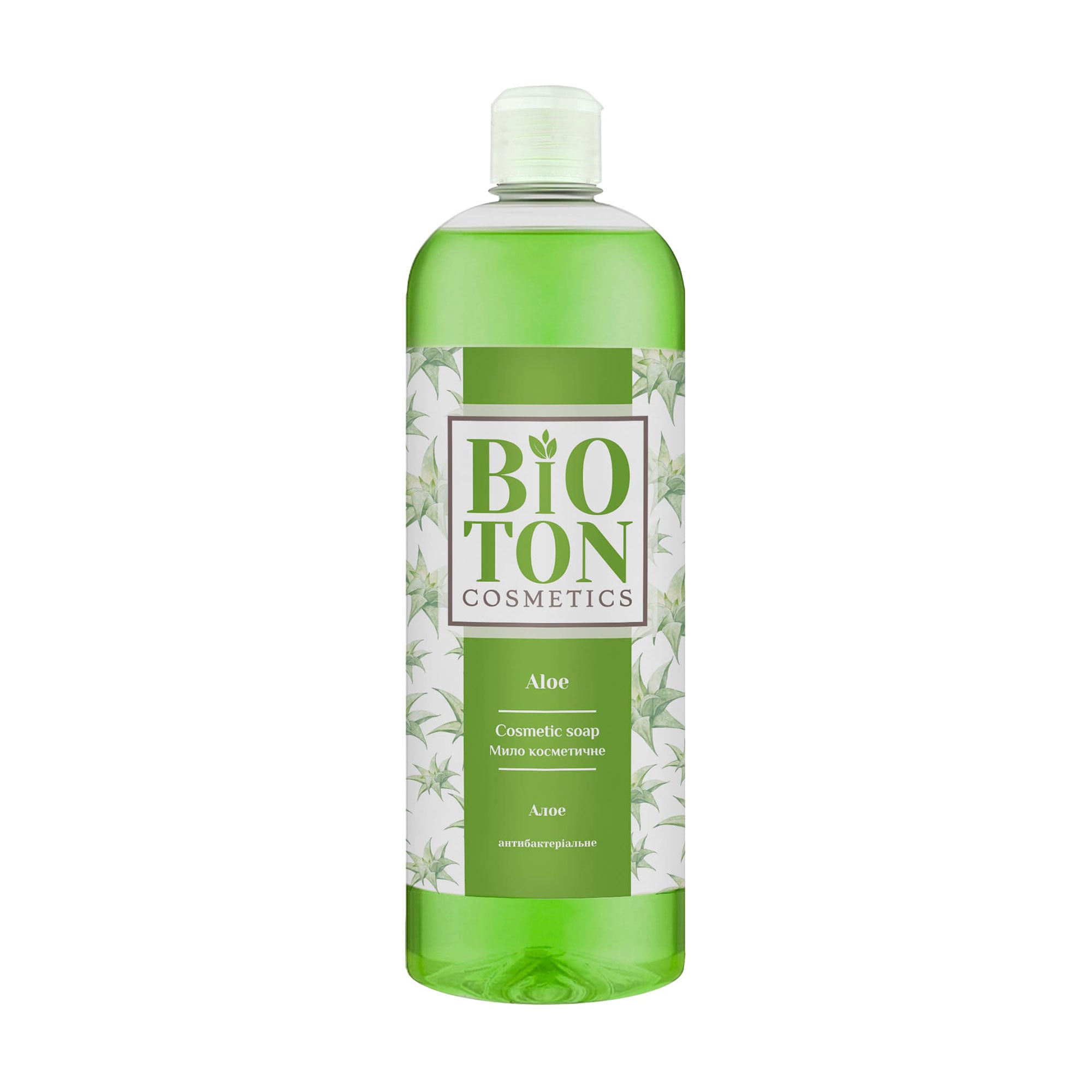 Мило косметичне антибактеріальне Bioton Алое Вера, 1 л