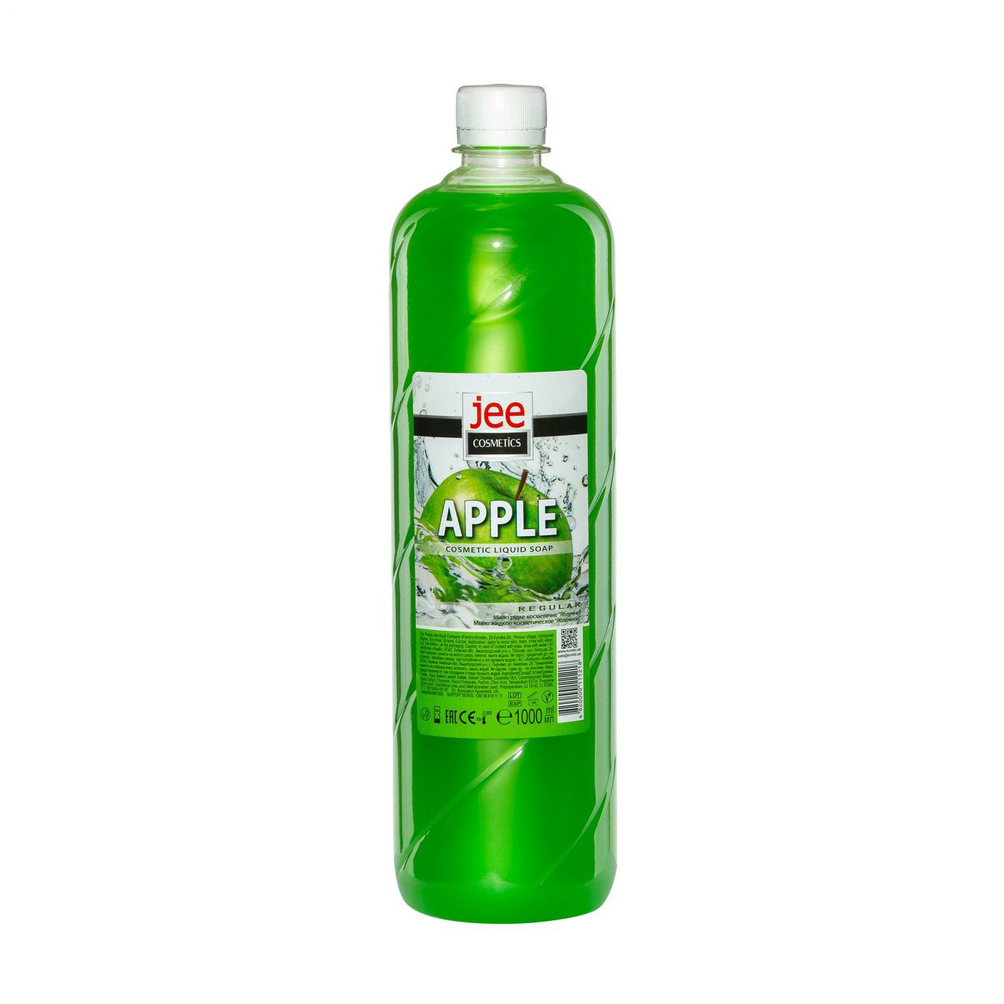 Мило рідке Jee Cosmetics Apple Зелене яблуко, 1 л