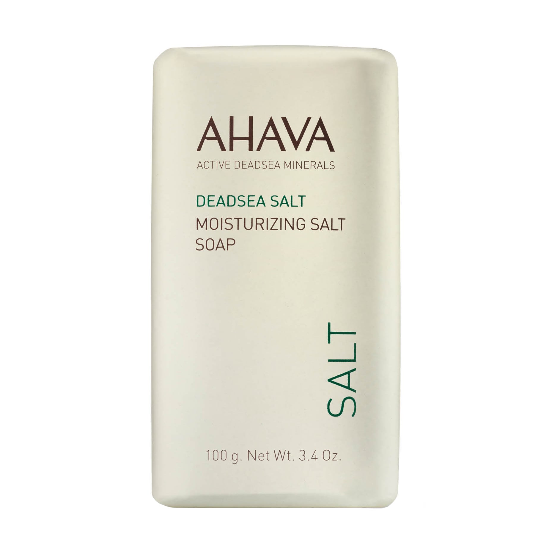 Мило тверде Ahava Deadsea Salt Moisturizing Salt Soap на основі солі Мертвого моря, 100 г