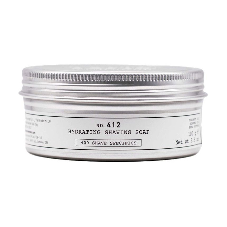 Мило тверде для традиційного гоління Depot 412 Hydrating Shaving Soap, 100 г