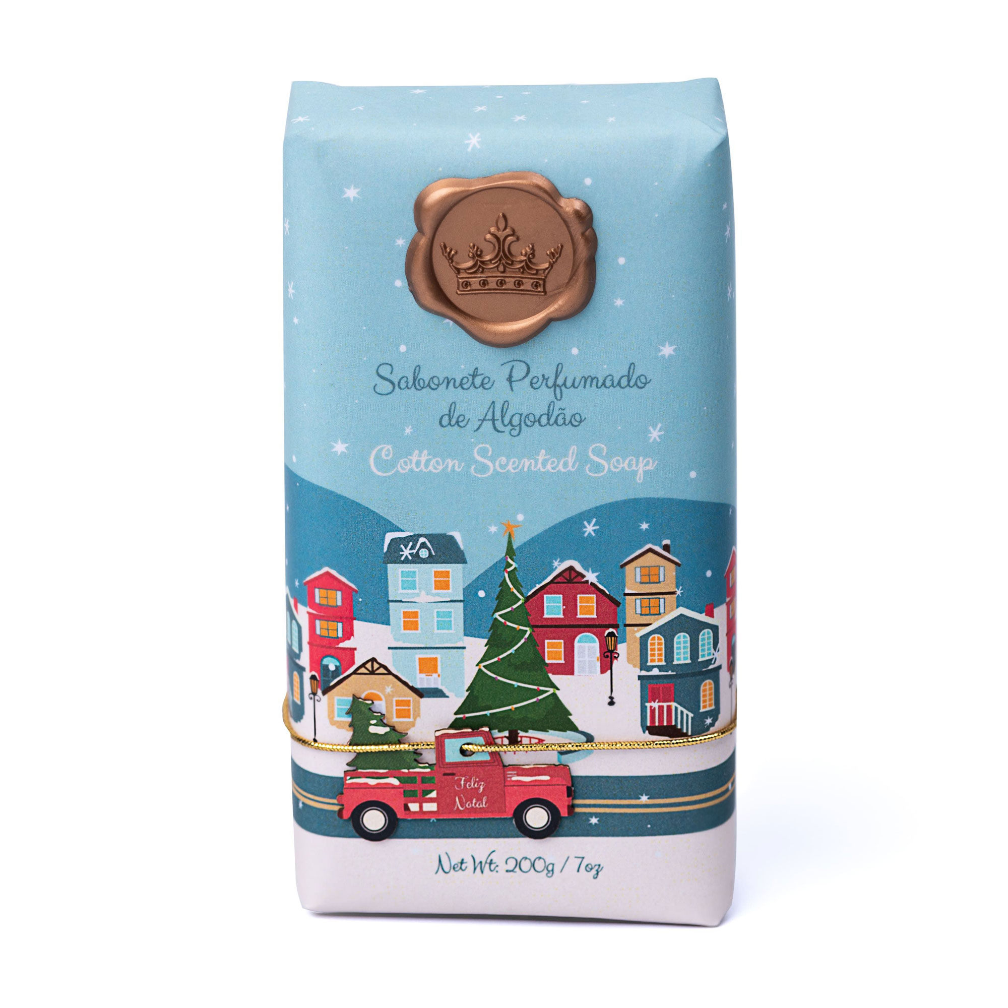 Мило тверде Essencias De Portugal The Blue Way To Christmas Бавовняне, 200 г