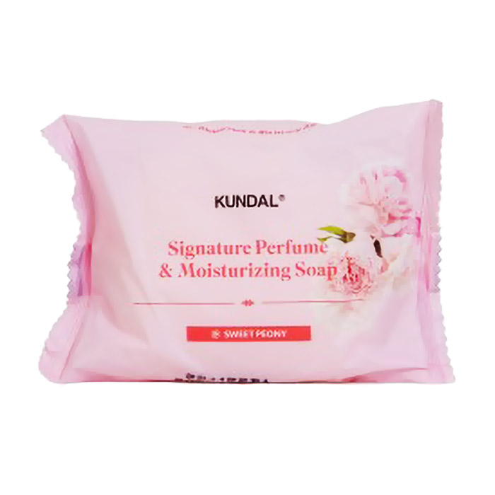 Мило тверде Kundal Signature Perfume &amp; Moisturizing Soap Sweet Peony, 85 г