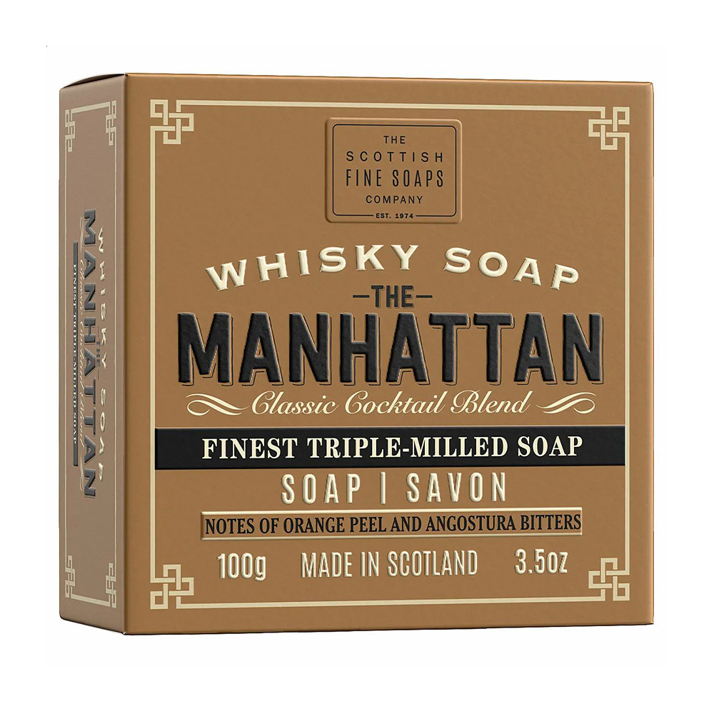 Мило тверде Scottish Fine Soaps The Manhattan Whisky Soap, 100 г