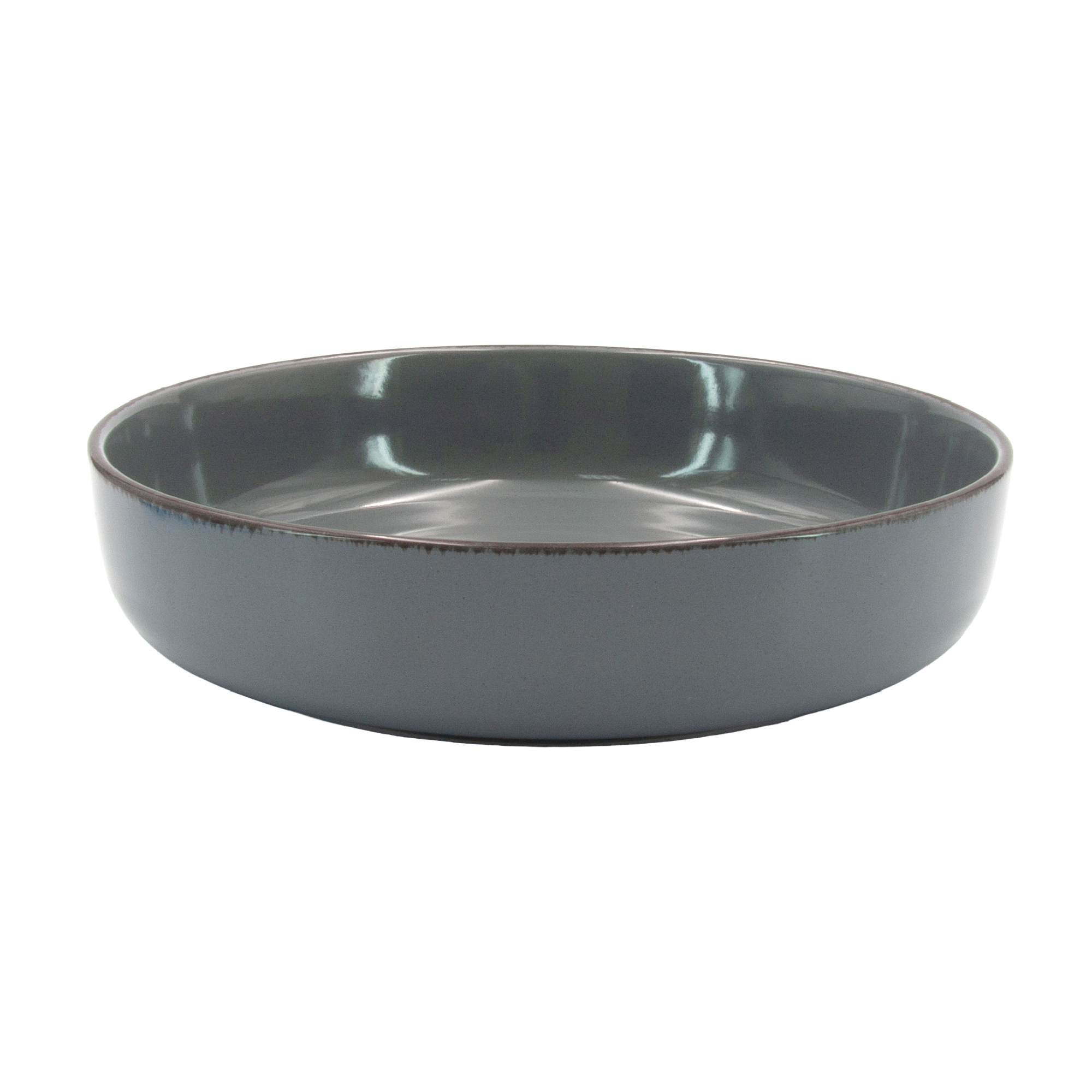 Миска супова Milika Favaris Grey керамічна, 20.5 см (M0440-28F-005G-SPM)