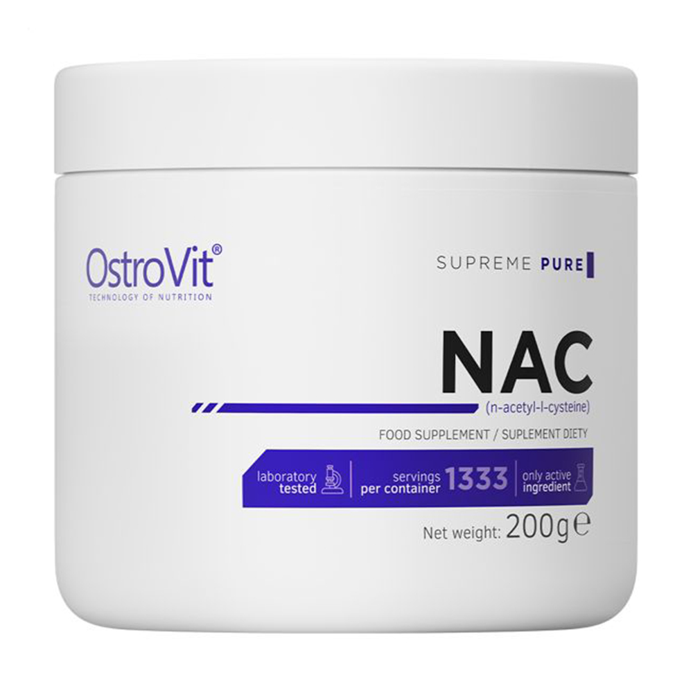 N-ацетил-L-цистеїн OstroVit NAC в порошку, 200 г