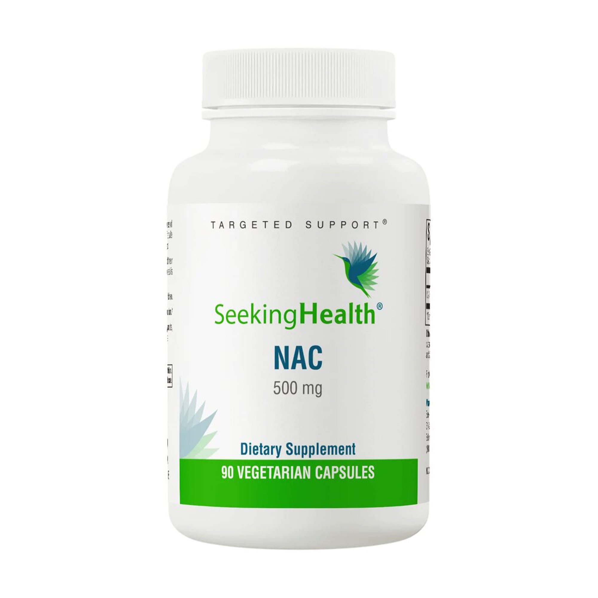 N-Ацетил-L-Цистеїн Seeking Health NAC 500 мг, 90 капсул