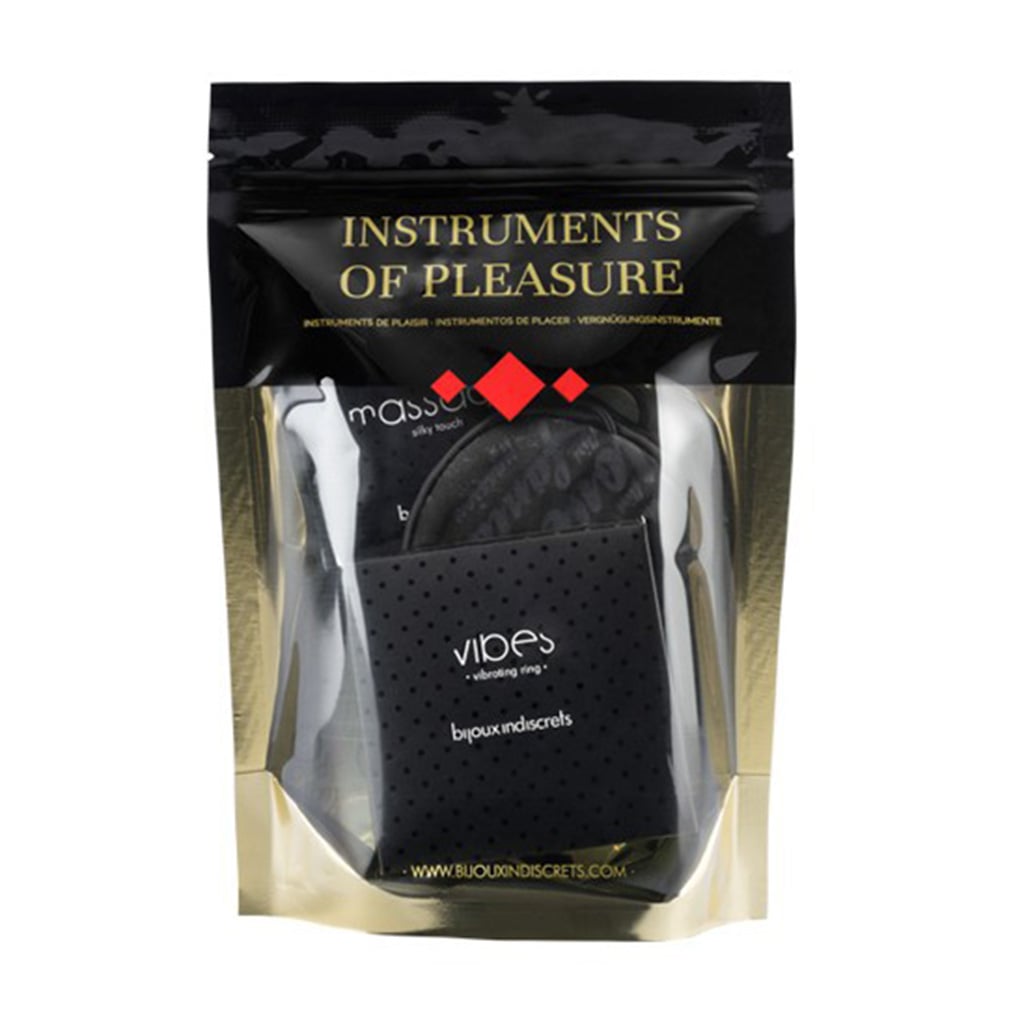 Набір аксесуарів для сексу Bijoux Indiscrets Instruments of Pleasure, 4 предмета, рівень: червоний