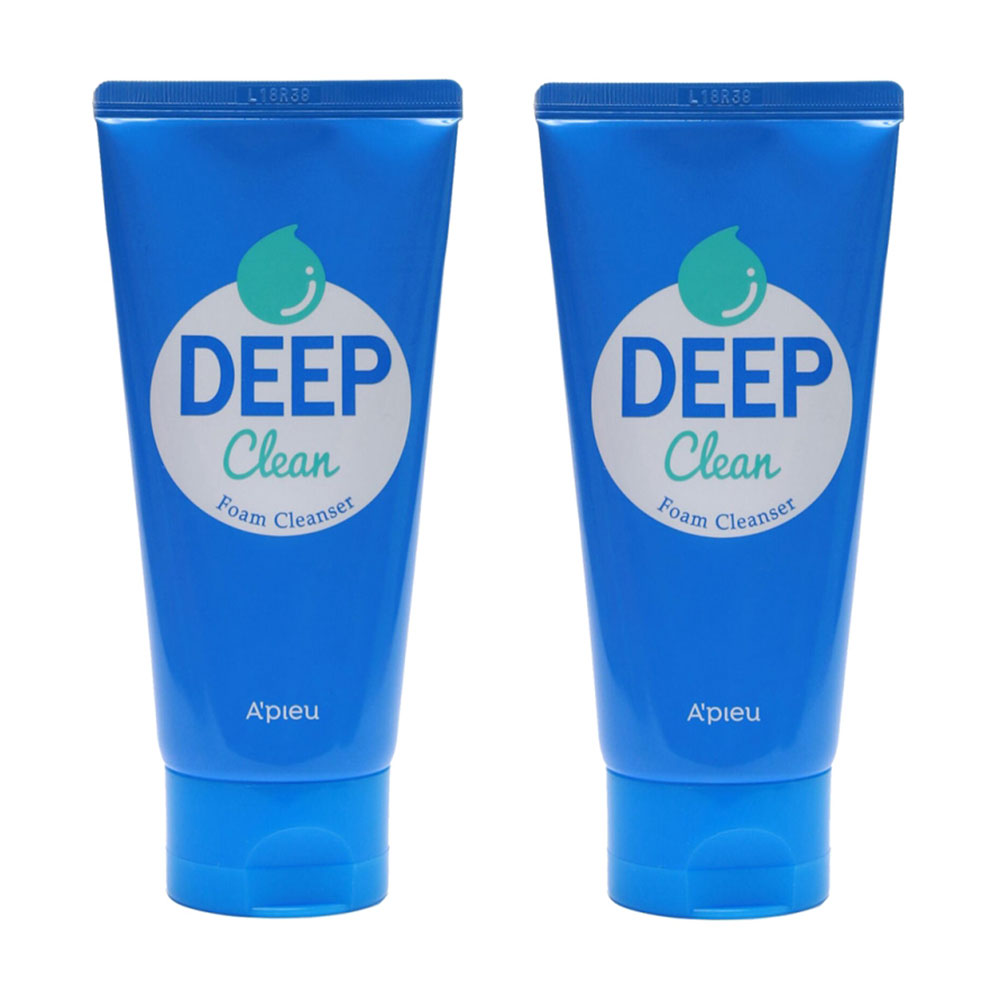 Набір A'pieu Deep Clean (пінка для вмивання, 130 мл + пінка для вмивання, 130 мл)