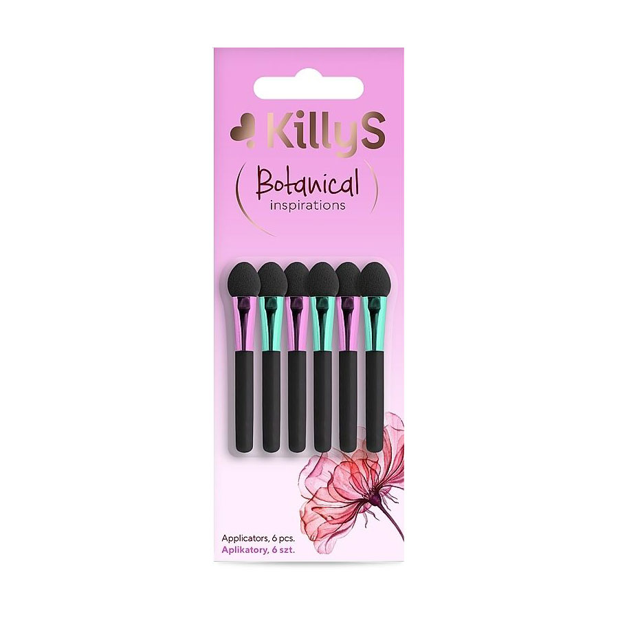 Набір аплікаторів для макіяжу KillyS Botanical Inspiration Applicators, 6 шт (500186)