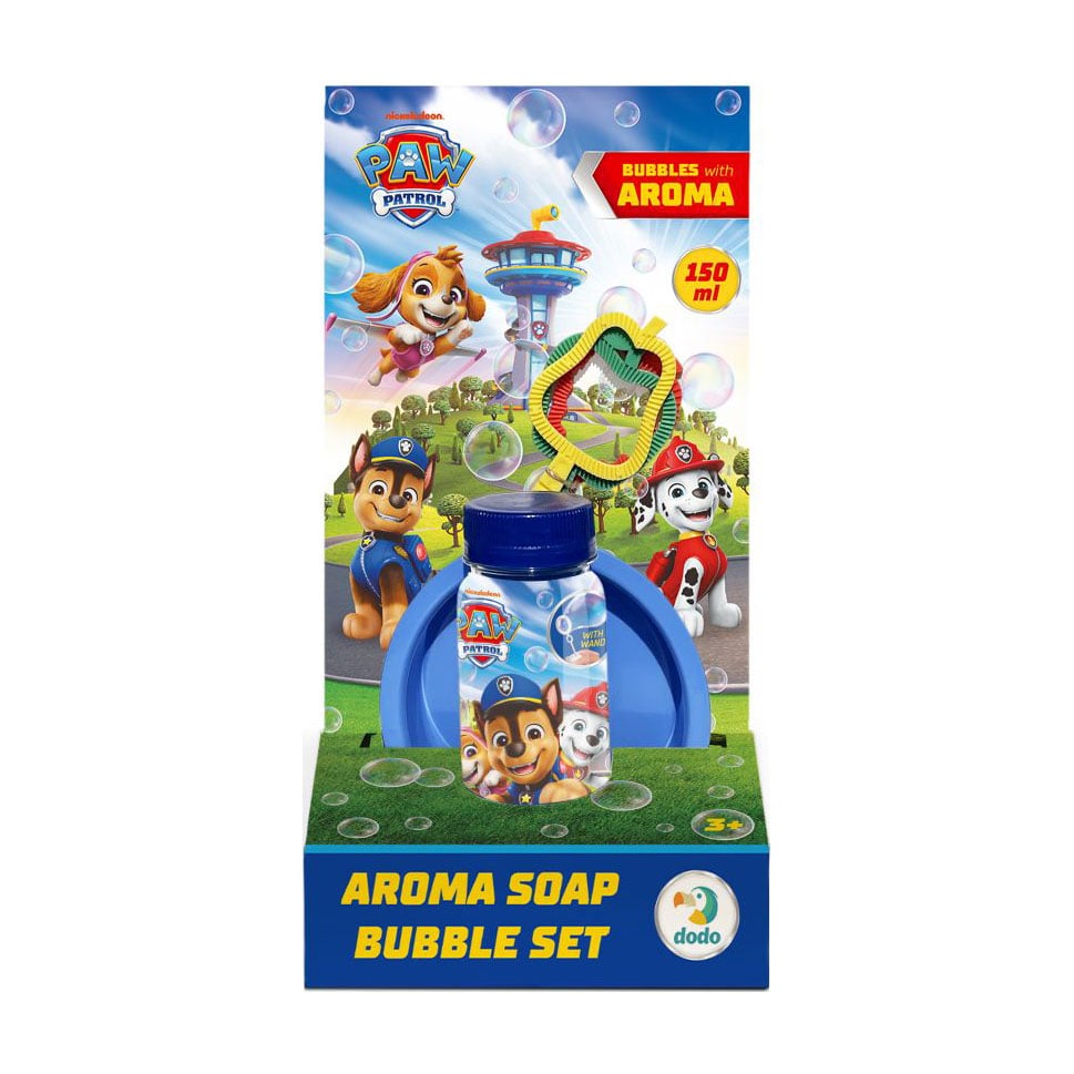 Набір ароматичних мильних бульбашок DoDo Paw Patrol від 3 років, 150 мл (200732)