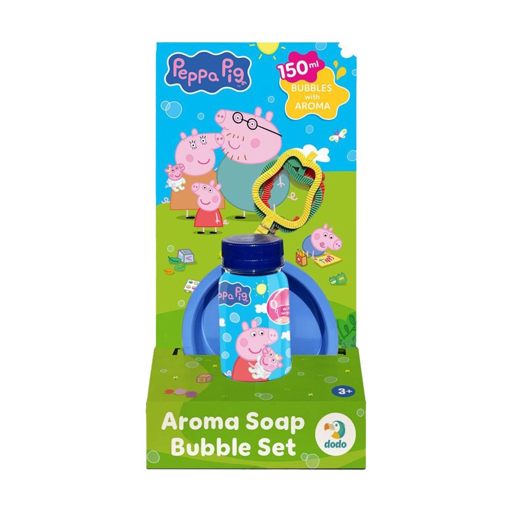 Набір ароматичних мильних бульбашок DoDo Peppa Pig від 3 років, 150 мл (200734)