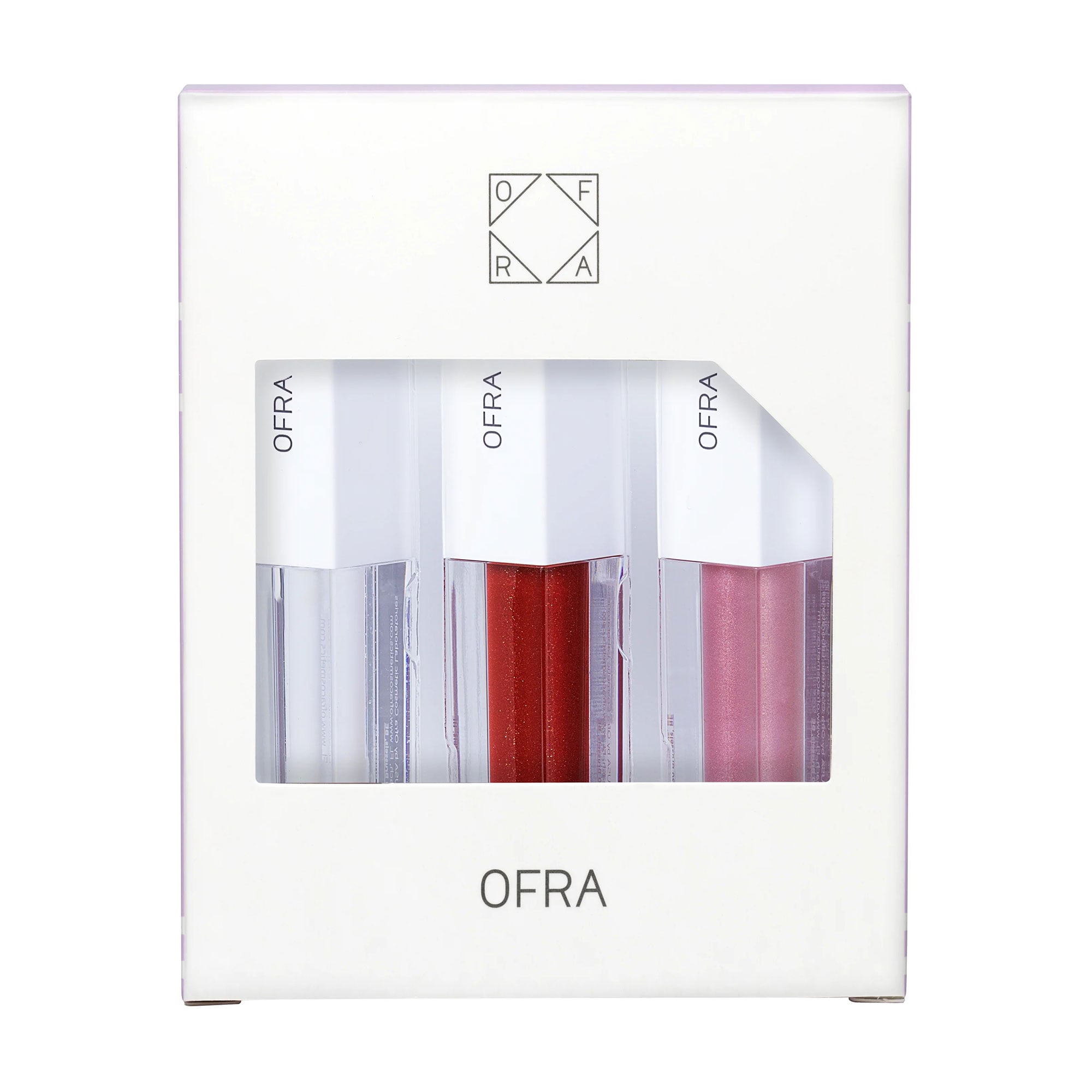 Набір блисків для губ OFRA Plump It Up Lip Lush Trio (Plump, 3.5 мл + Thicc, 3.5 мл + Juicy, 3.5 мл)