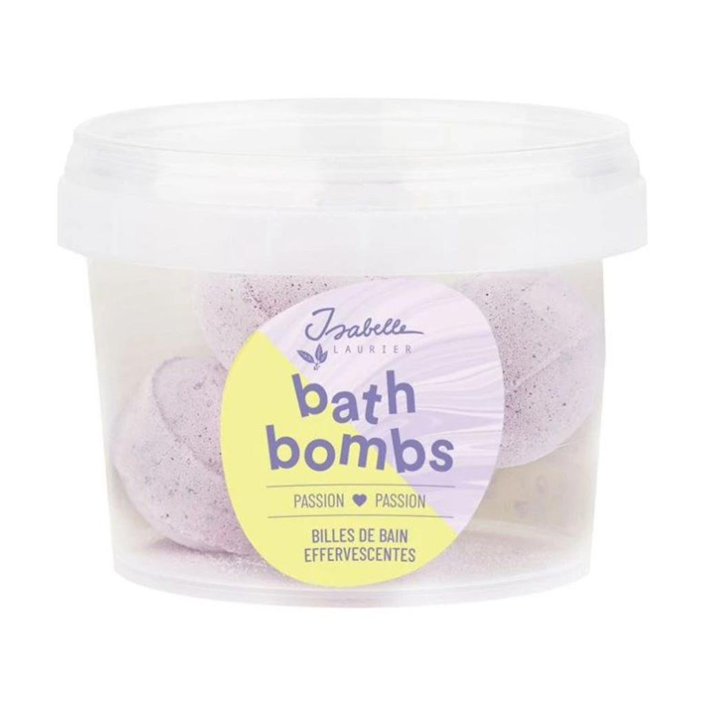 Набір бомбочок для ванни Isabelle Laurier Bath Bombs, Passion, 5*8 г