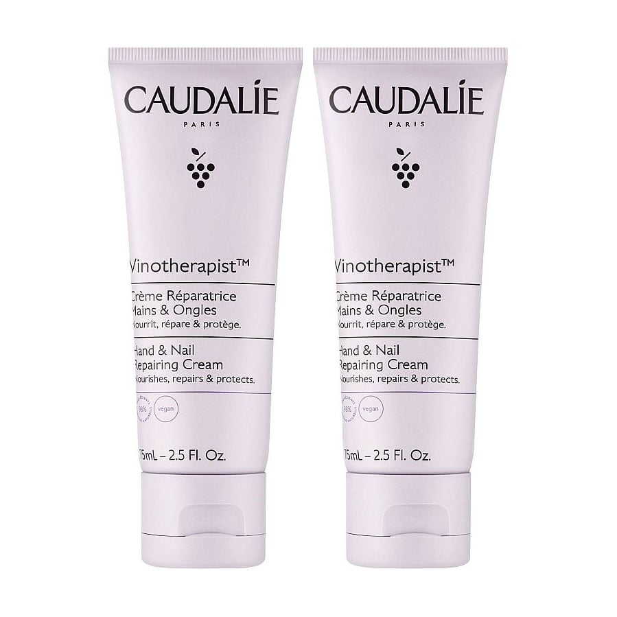 Набір Caudalie Vinotherapist Hand &amp; Nail Cream Duo (крем для рук та нігтів, 2*75 мл)