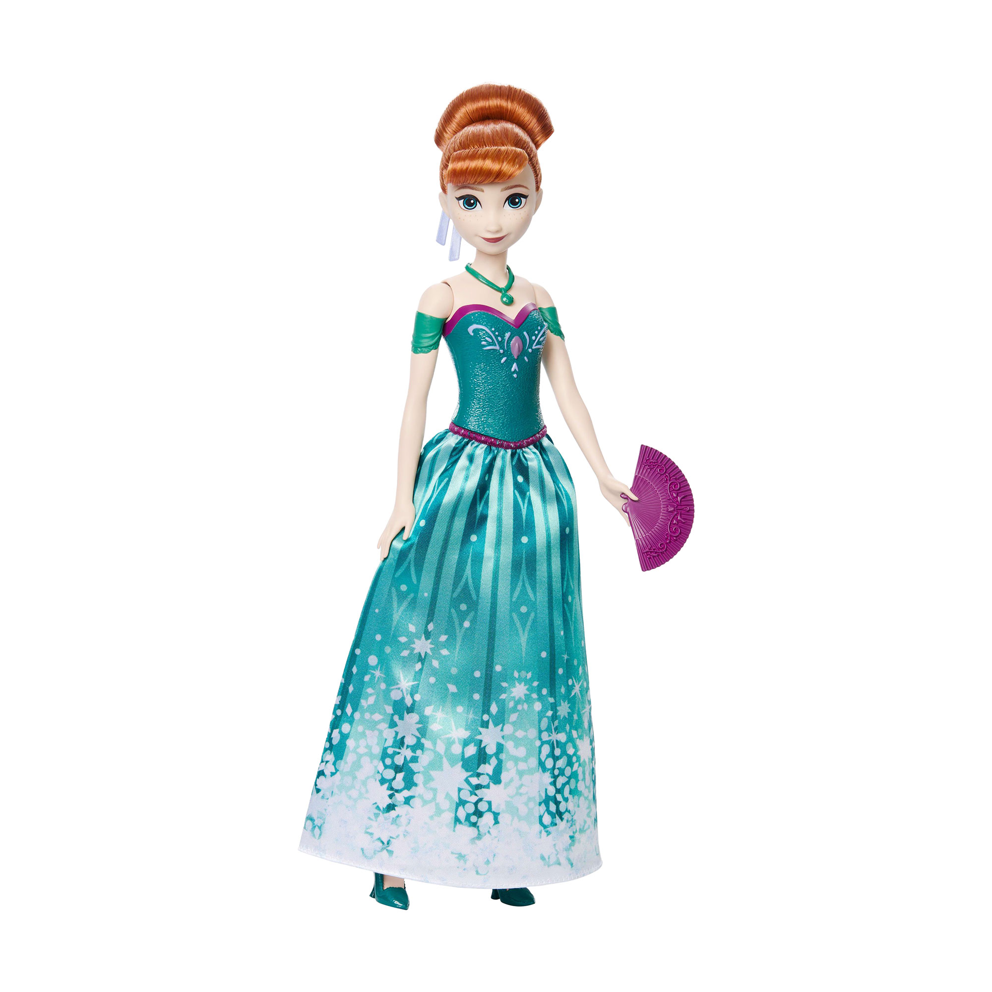 Набір-cюрприз Disney Frozen Крути та прояви серії Зимова казка, з Анною, 29.5 см, від 3 років (JBG60)