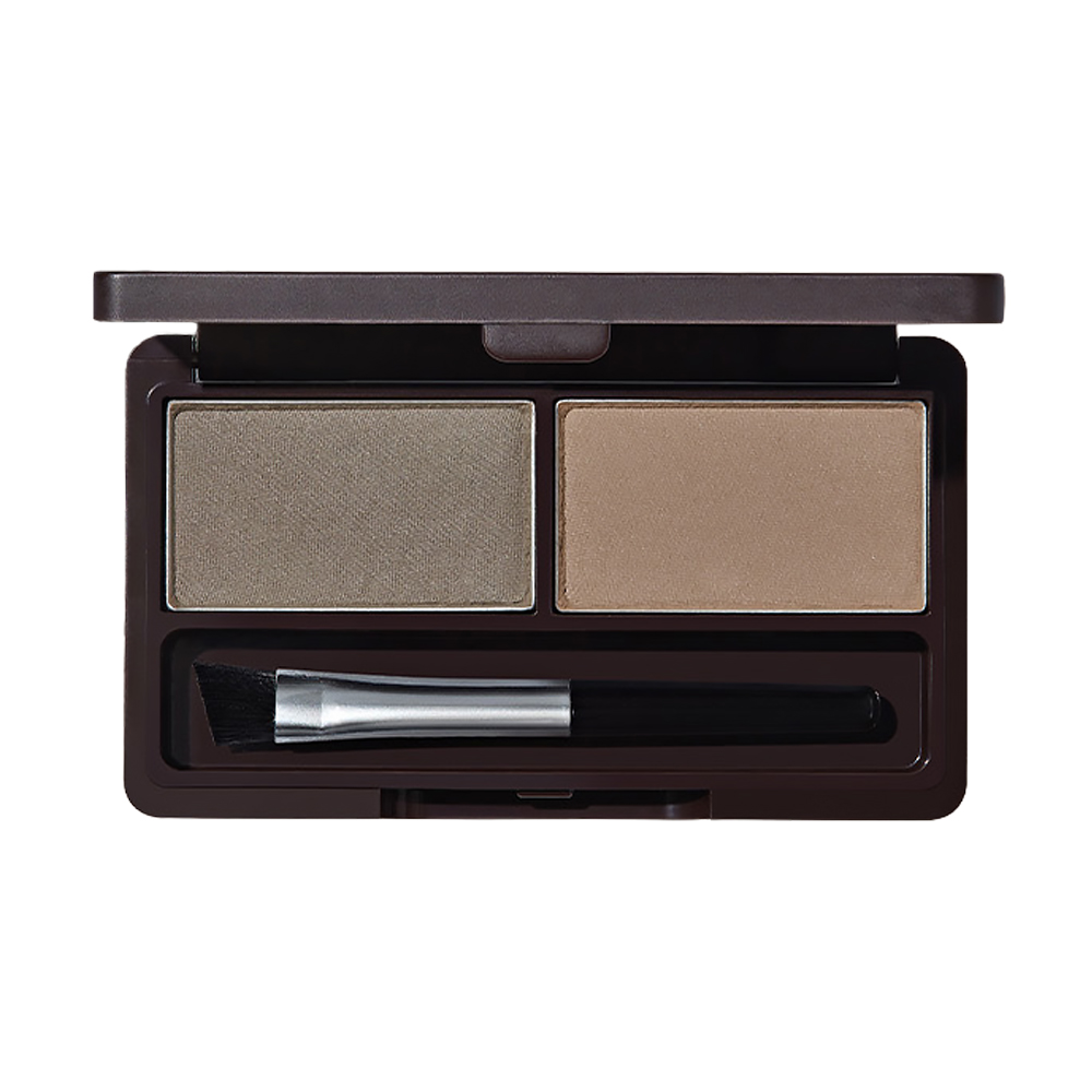 Набір для брів The Saem Eco Soul Eyebrow Kit 02 Gray Brown, 2*2.5 г