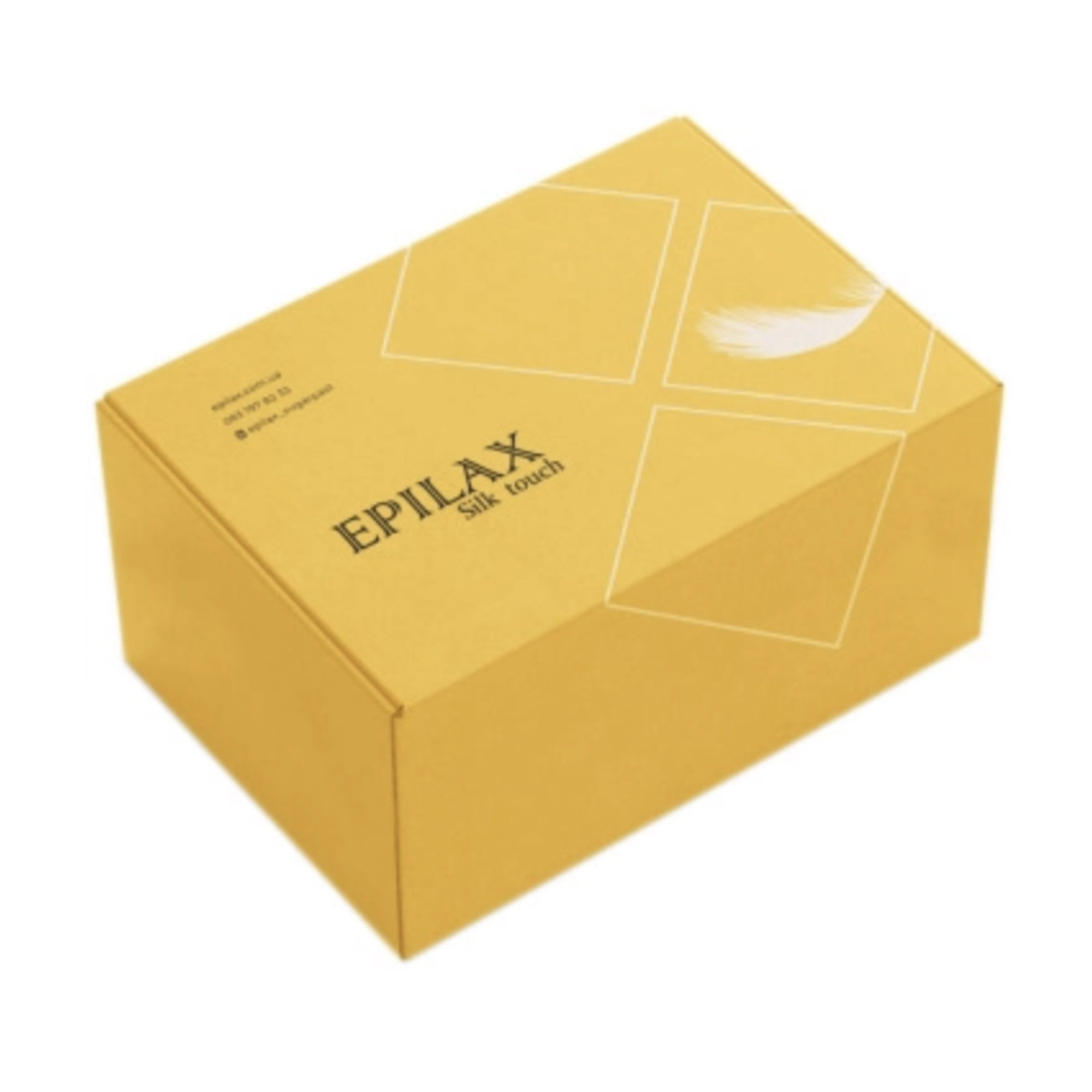 Набір для депіляції Epilax Silk Touch (тонік 100 мл, пудра 100 г, м'яка паста 350 г, тверда паста 350 г, крем 100 мл, шпателі 5 шт, смужки 5 шт)