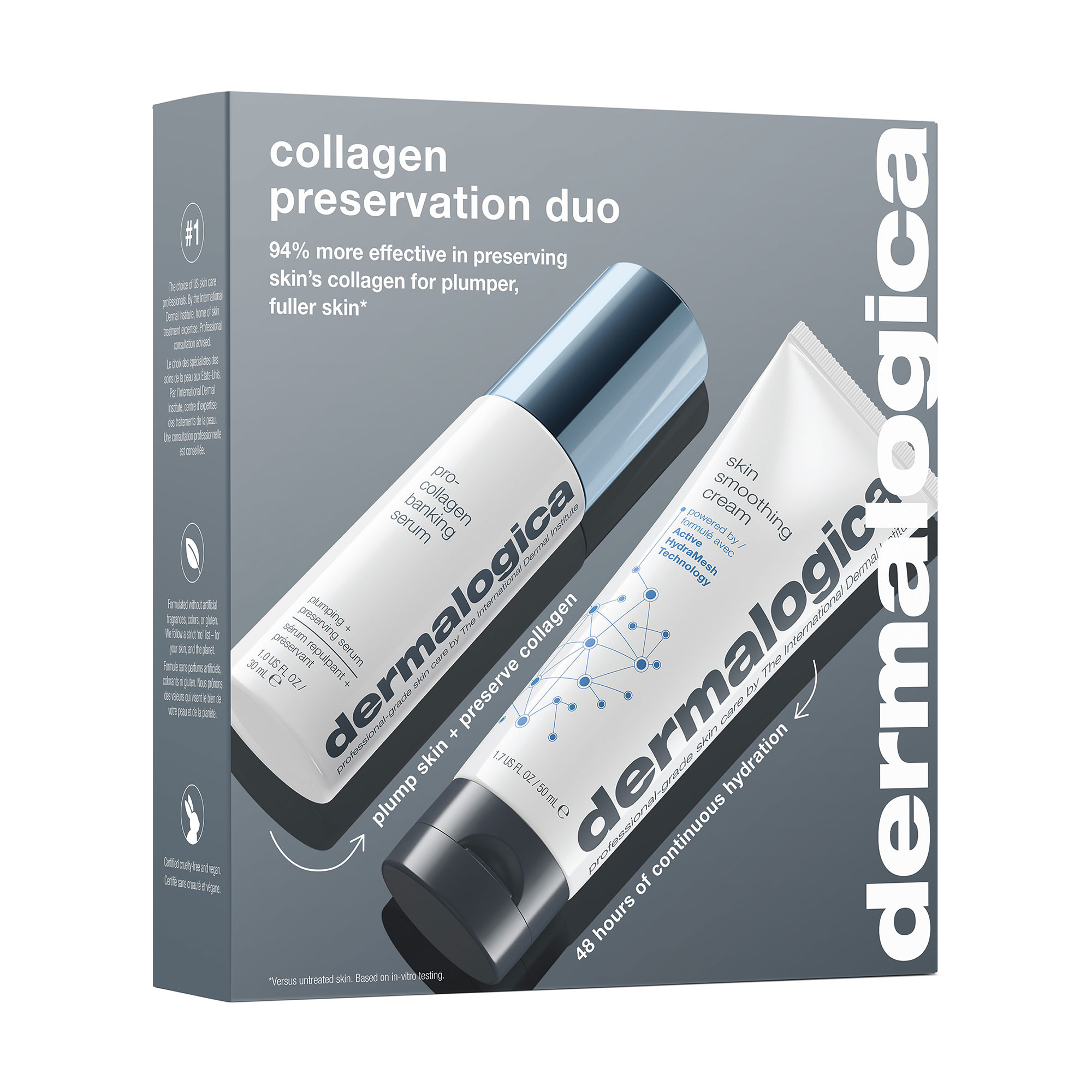 Набір для догляду за обличчям Dermalogica Collagen Preservation Duo (сироватка, 30 мл + крем, 50 мл)