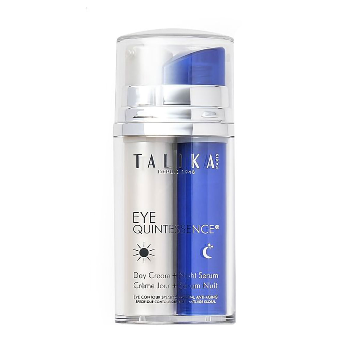 Набір для догляду за шкірою навколо очей Talika Eye Quintessence (денний крем, 10 мл + нічна сироватка, 10 мл)