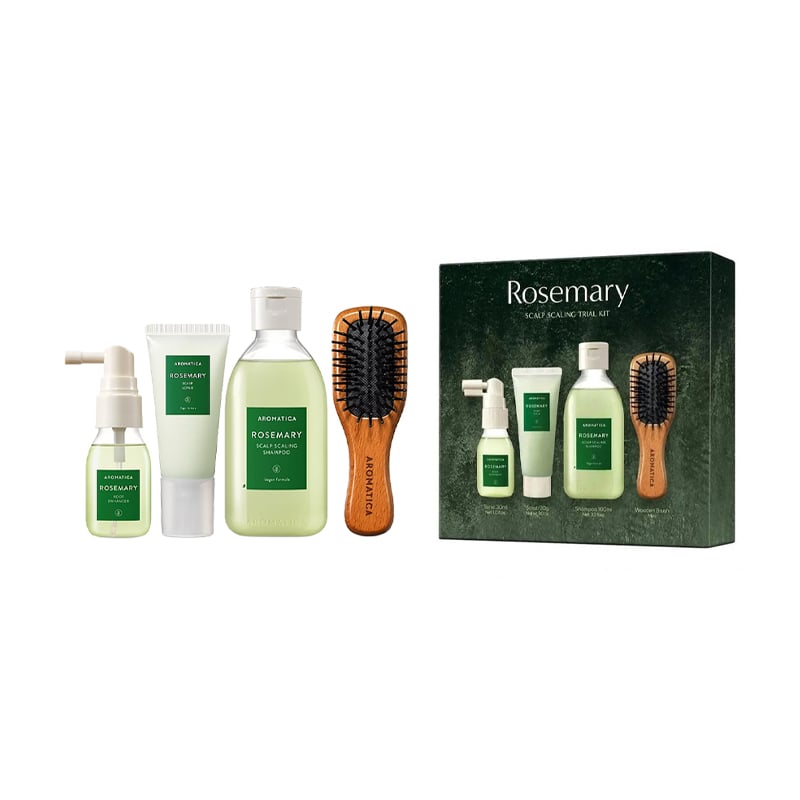 Набір для догляду за волоссям Aromatica Rosemary Scalp Scaling Trial Kit, 4 предмета