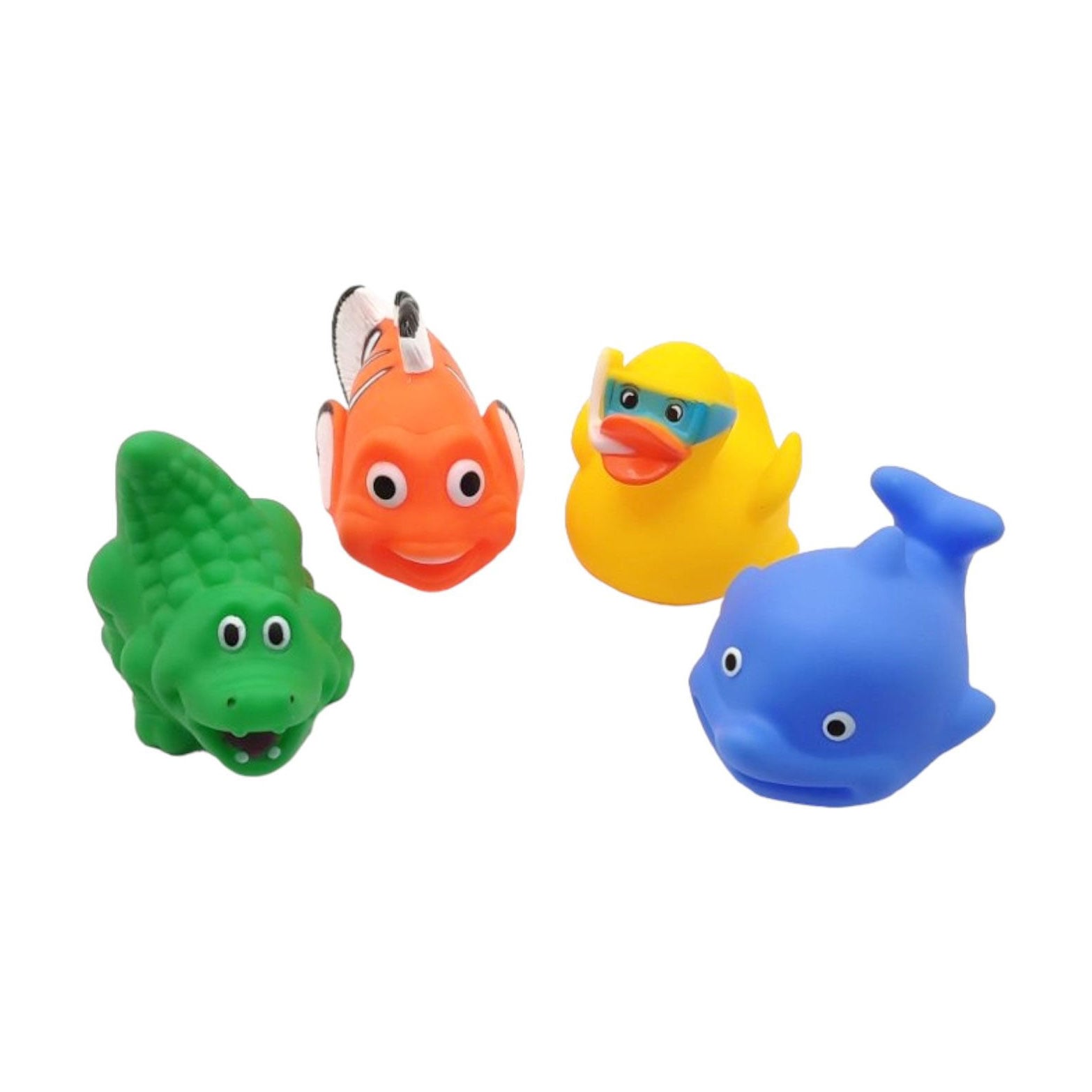 Набір для купання Bibi Toys Водяні мешканці, від 3 років, 9.5*6*9 см, 4 шт (760929BT)