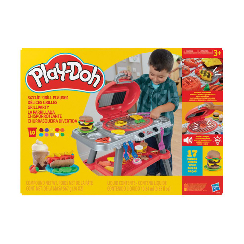 Набір для ліплення Play-Doh Барбекю, від 3 років, 10 баночок (G0500)