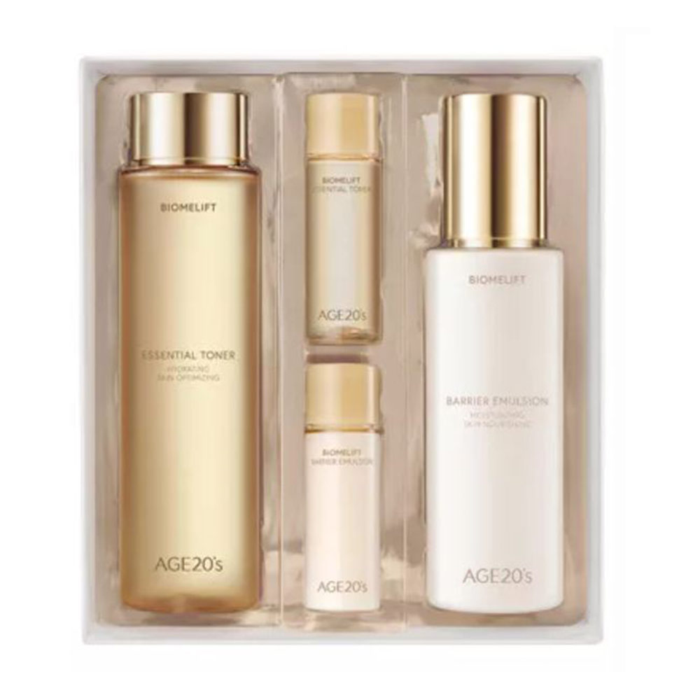 Набір для обличчя AGE 20's Biomelift Skincare Set (тонер, 195 мл + тонер, 20 мл + емульсія, 150 мл + емульсія, 20 мл)