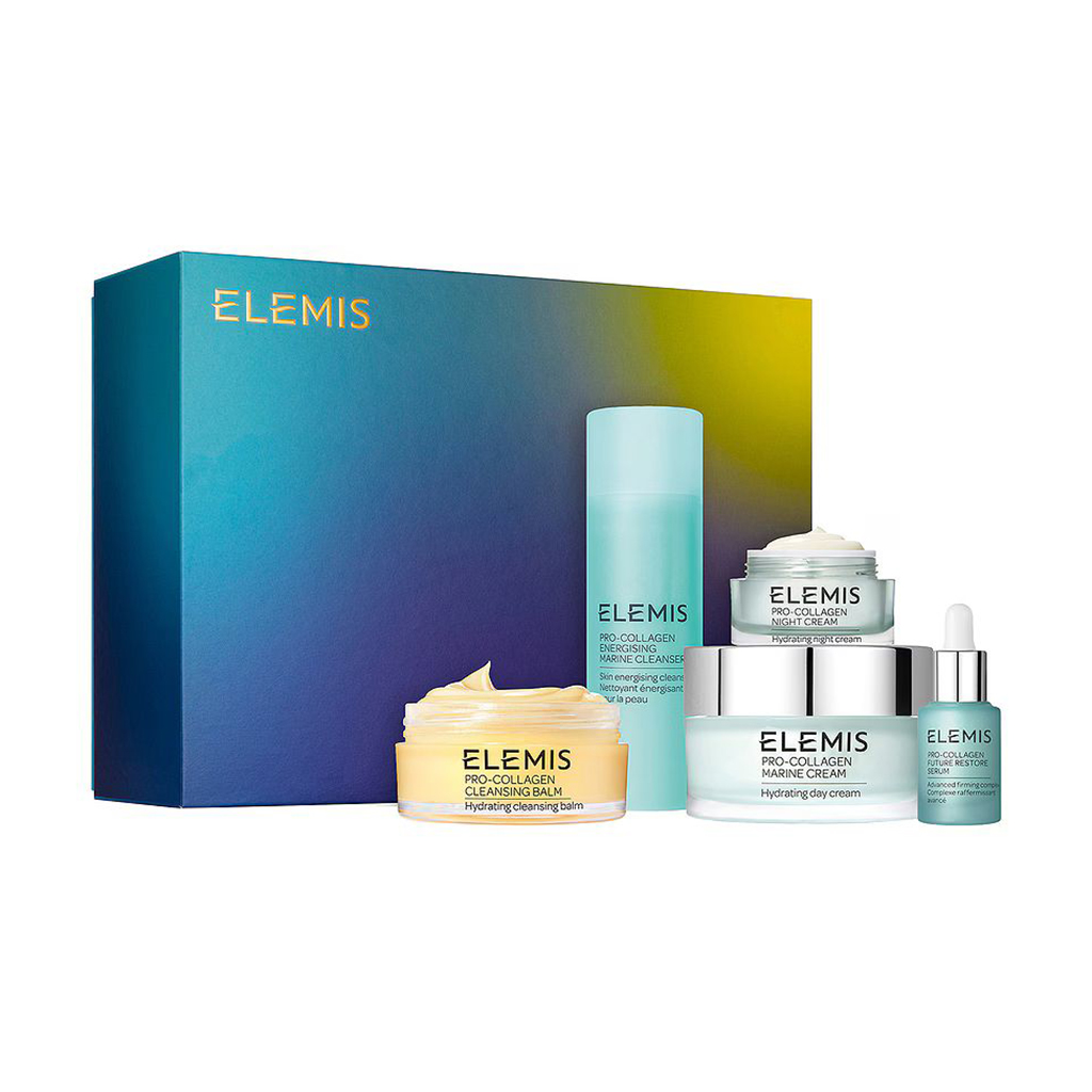 Набір для обличчя Elemis The Ultimate Pro-Collagen (бальзам, 100 г + гель, 150 мл + cироватка, 15 мл + крем, 100 мл + нічний крем, 30 мл)