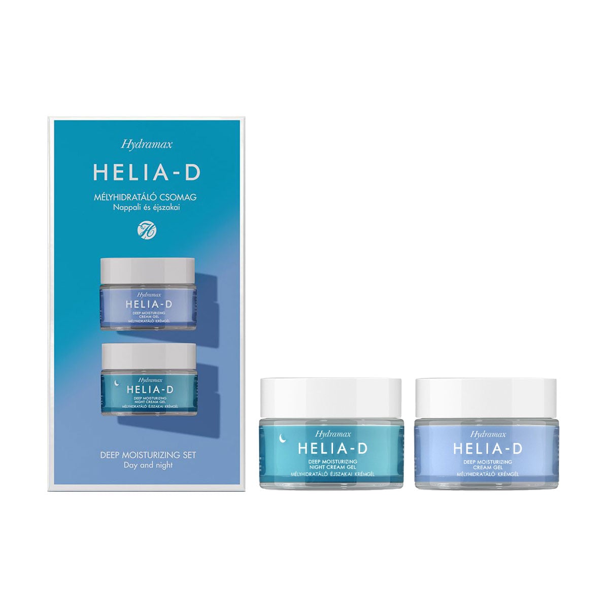 Набір для обличчя Helia-D Hydramax Deep Moisturizing Set (крем, 50 мл + нічний крем, 50 мл)