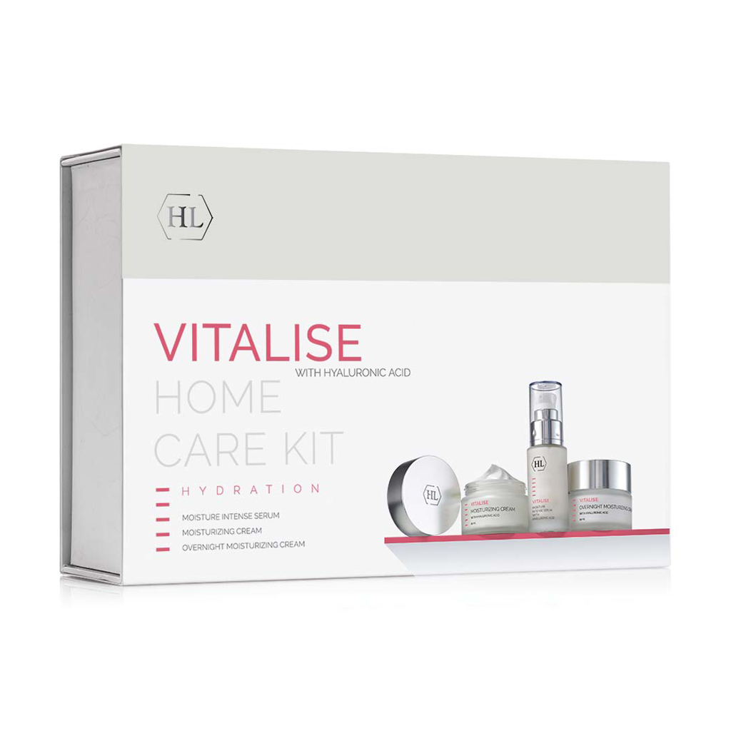 Набір для обличчя Holy Land Cosmetics Vitalise Hydration Kit (денний крем, 50 мл + нічний крем, 50 мл + сироватка, 30 мл)
