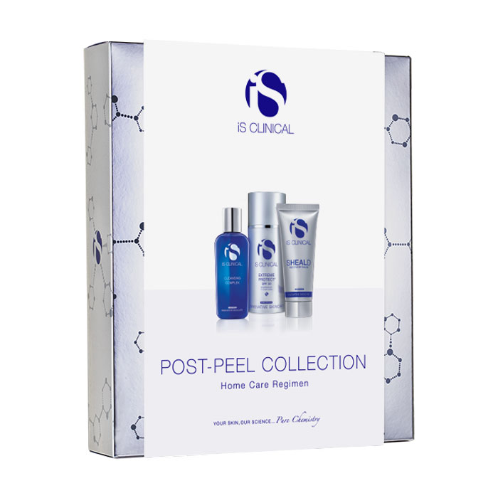 Набір для обличчя iS Clinical Post-Peel Collection Home Care Regimen (гель для вмивання, 60 мл + сонцезахисний крем, 100 г + бальзам, 60 г)