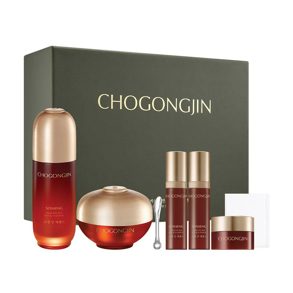 Набір для обличчя Missha Chogongjin Sosaeng Intense Set (есенція, 50 мл + есенція, 2*8 мл + крем, 60 мл + крем, 9 мл + подушечки, 16 шт)