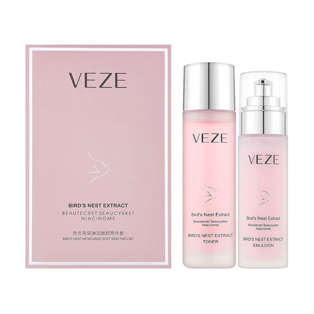 Набір для обличчя Veze Bird's Nest Element Set (тонер, 120 мл + сироватка, 80 мл)