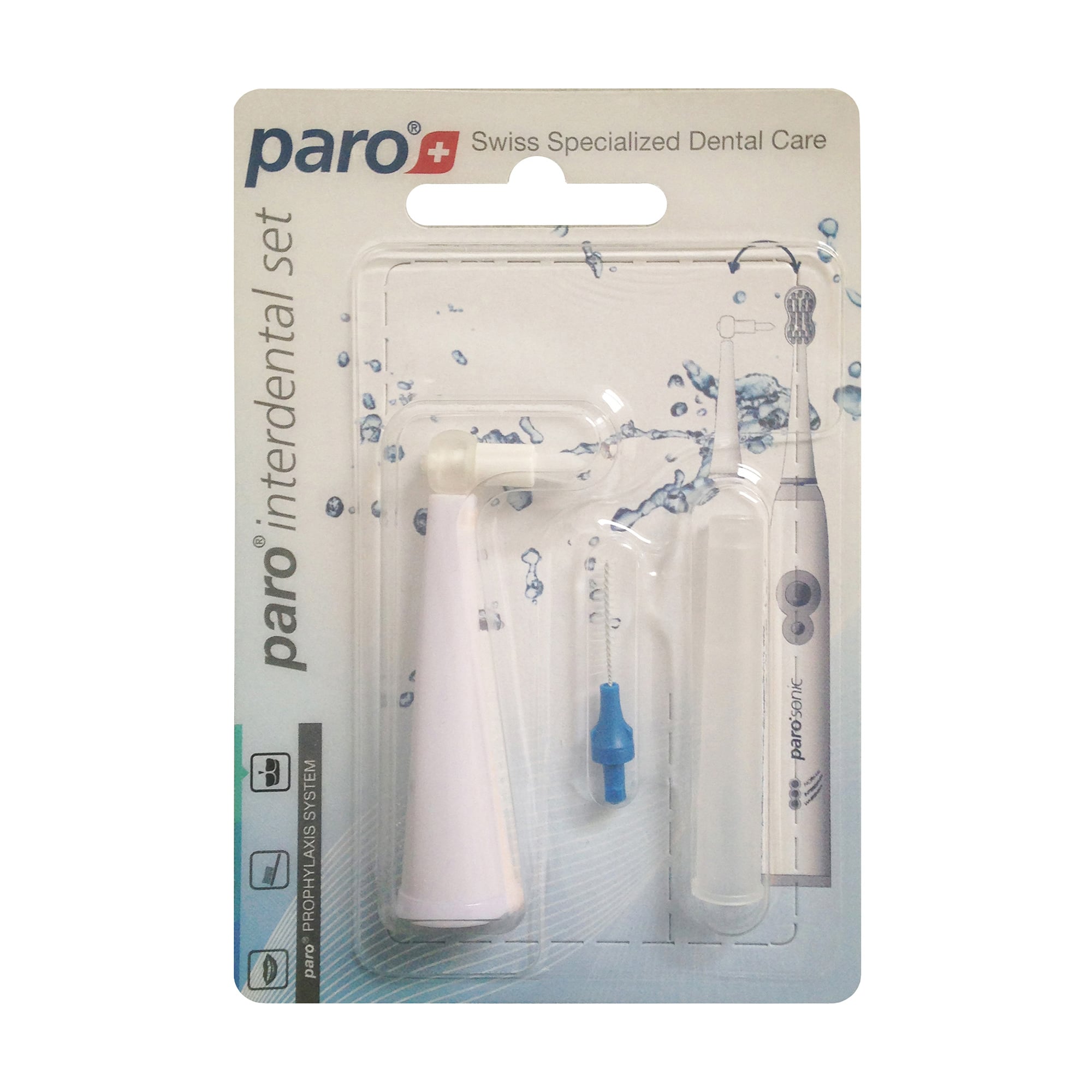 Набір для очищення міжзубних проміжків Paro Swiss Sonic Interdental Set, 1 шт
