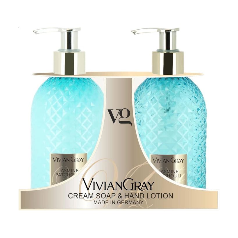 Набір для рук Vivian Gray Jasmine &amp; Patchouli (рідке крем-мило, 300 мл + лосьйон для рук, 300 мл)