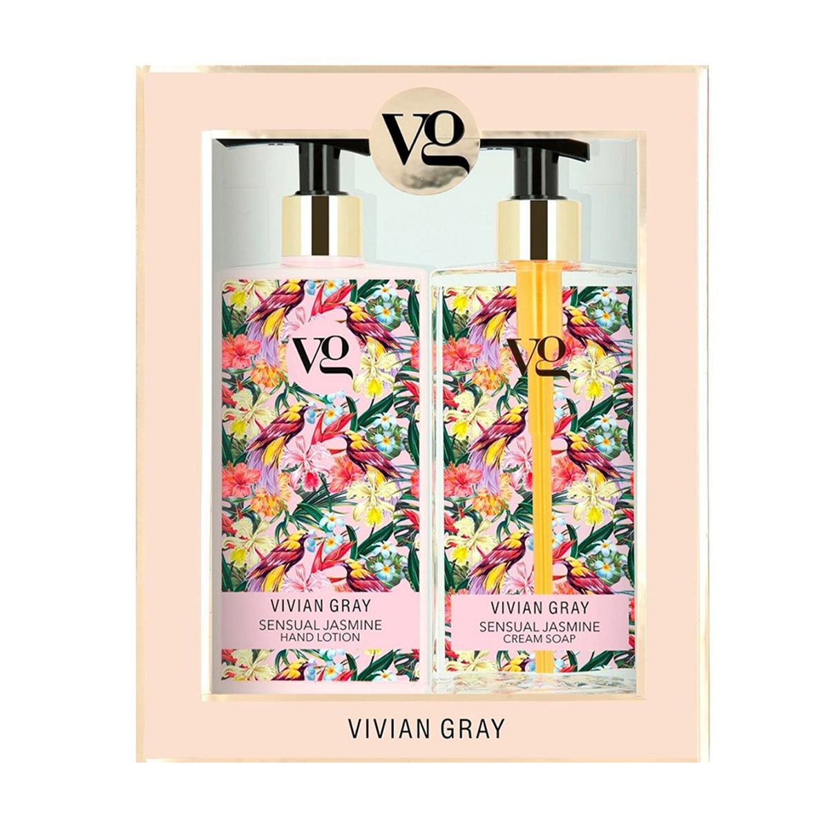 Набір для рук Vivian Gray Sensual Jasmine (мило, 350 мл + лосьйон, 350 мл)