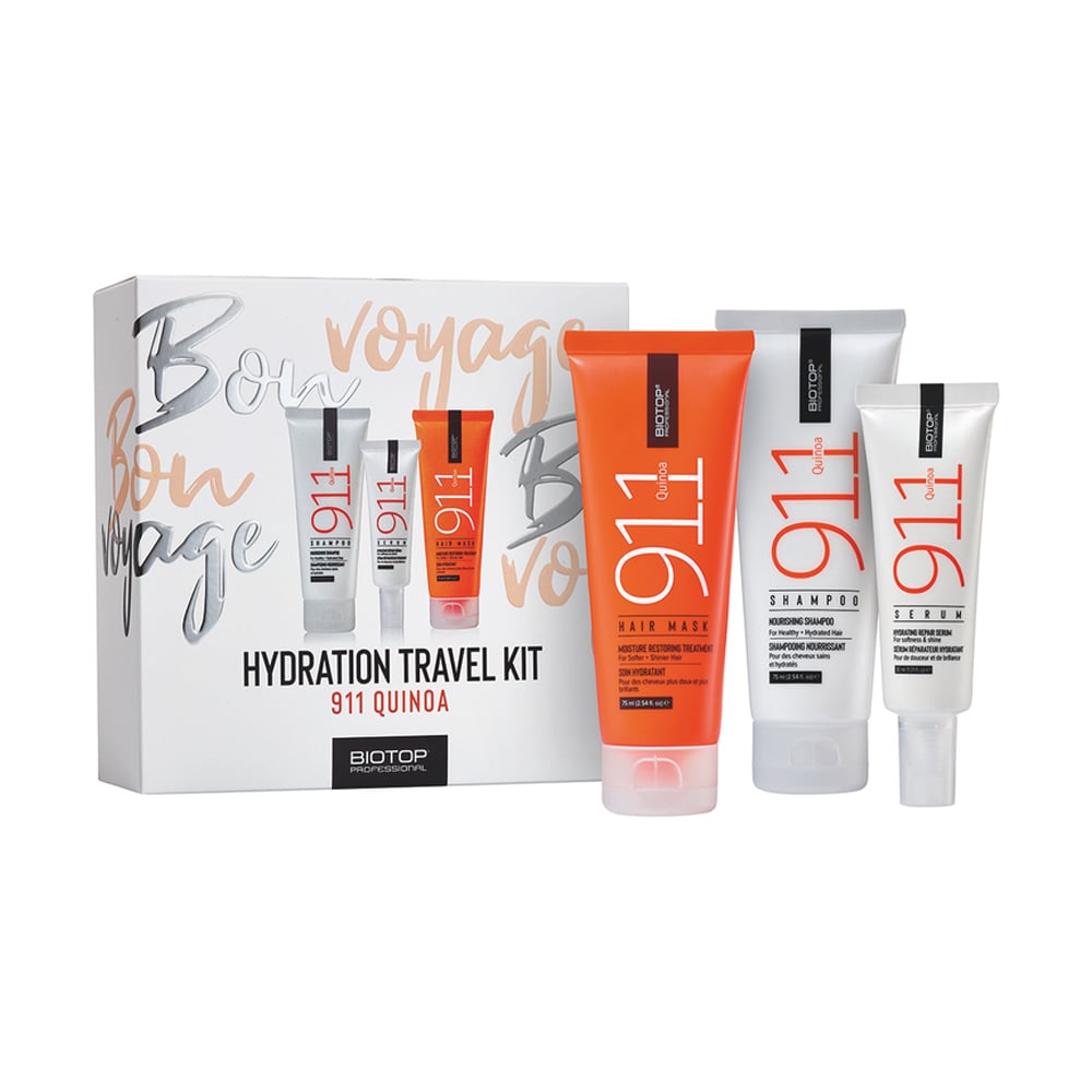 Набір для волосся Biotop Professional 911 Quinoa Sample Kit (шампунь, 75 мл + маска, 75 мл + сироватка, 30 мл)