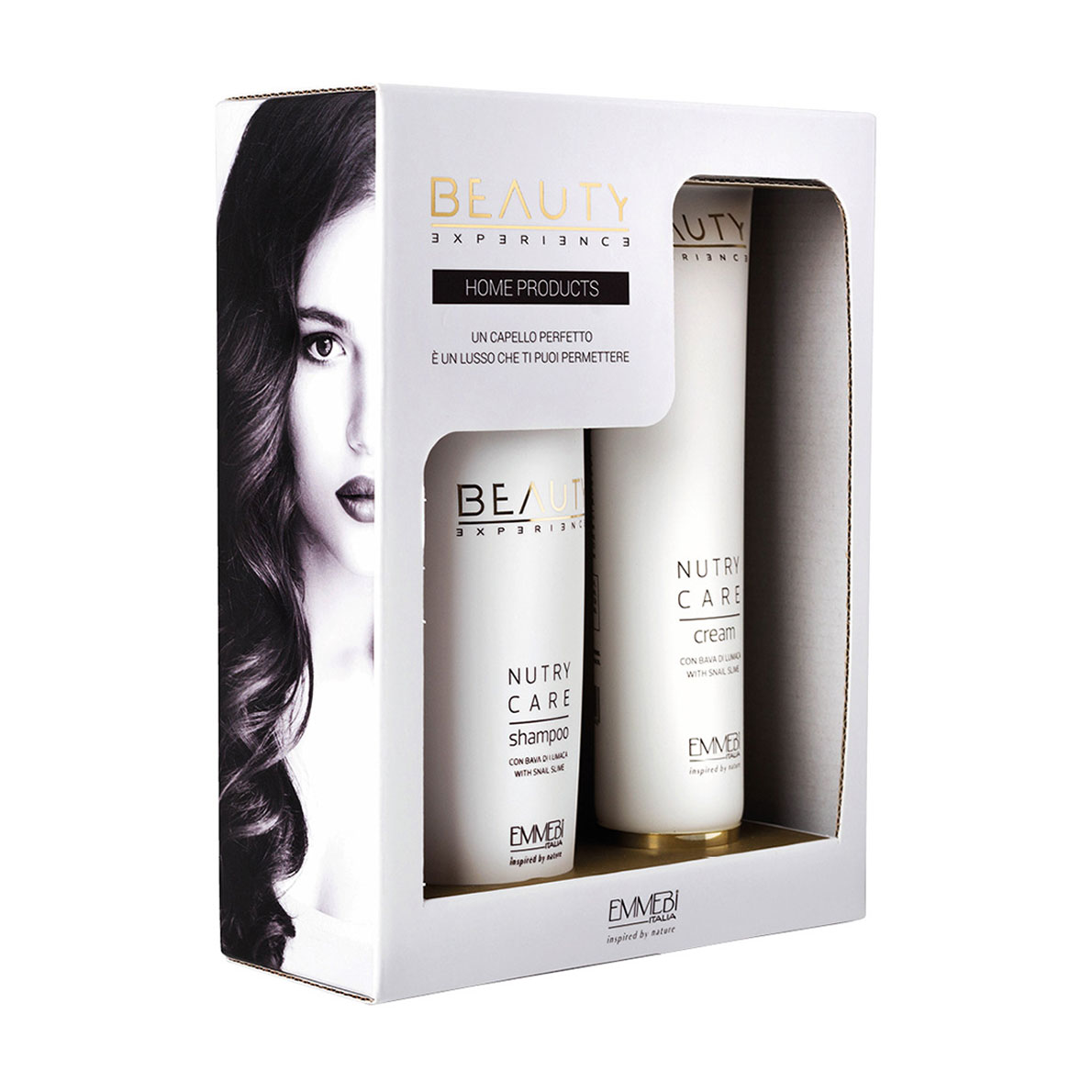 Набір для волосся Emmebi Italia Beauty Experience Nutry Care Home Products (шампунь, 300 мл + крем, 150 мл)