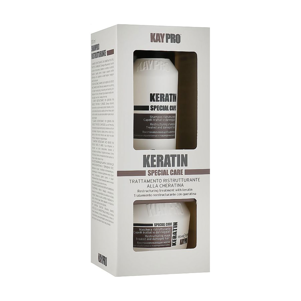 Набір для волосся KayPro Special Care Keratin (шампунь, 100 мл + маска, 100 мл)