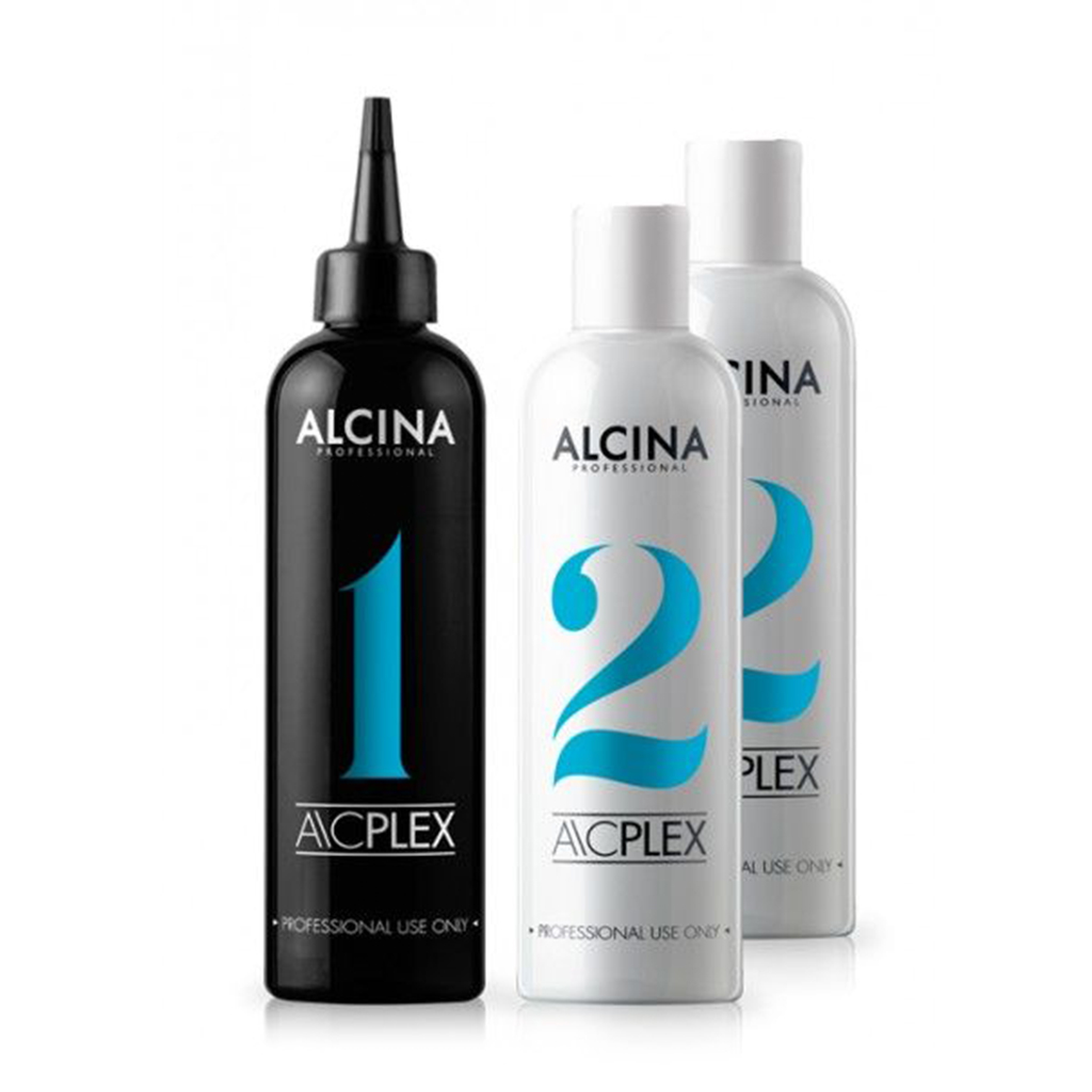 Набiр для захисту та вiдновлення волосся Alcina A\C Plex Step 1+2 (шаг 1, 200 мл + шаг 2, 2*200 мл)