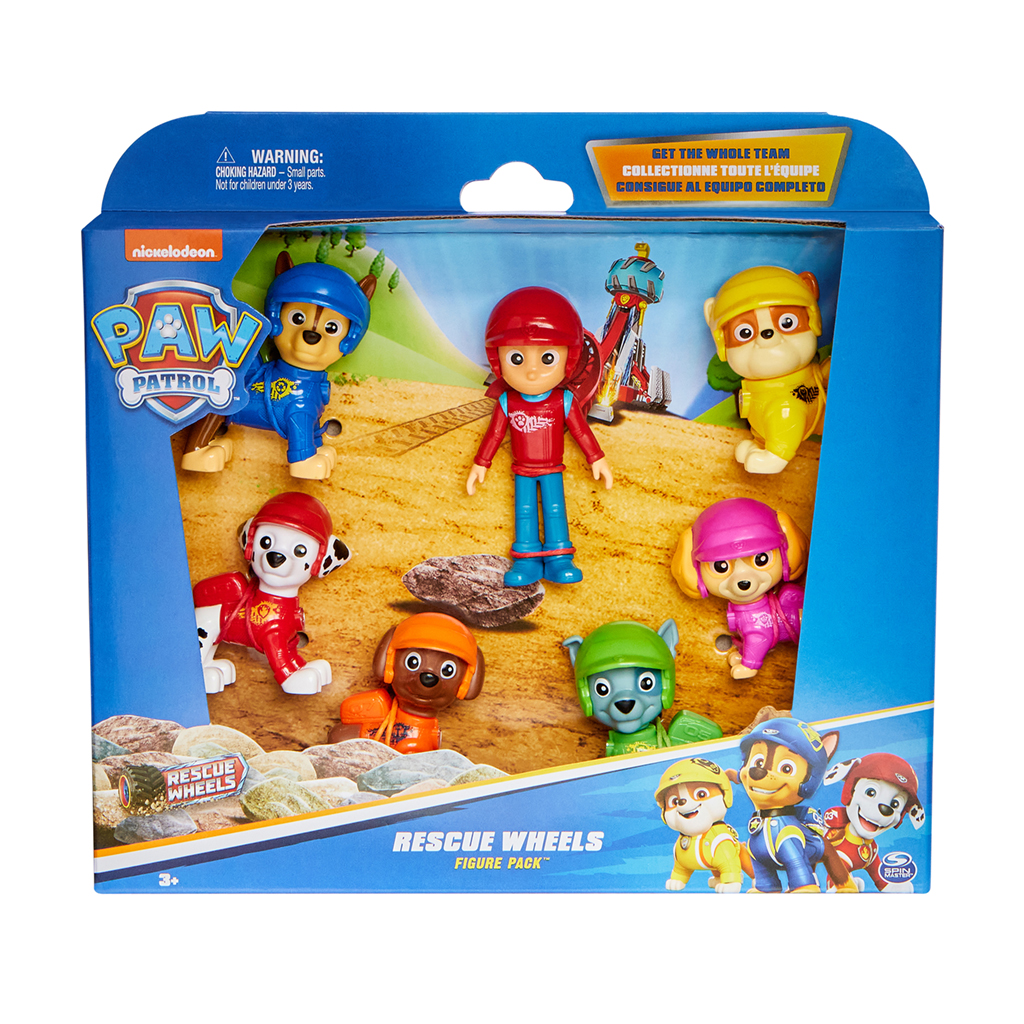 Набір фігурок Paw Patrol Мега колеса Відважна команда, від 3 років, 24*26*4 см, 7 шт (SM17707/6070443)