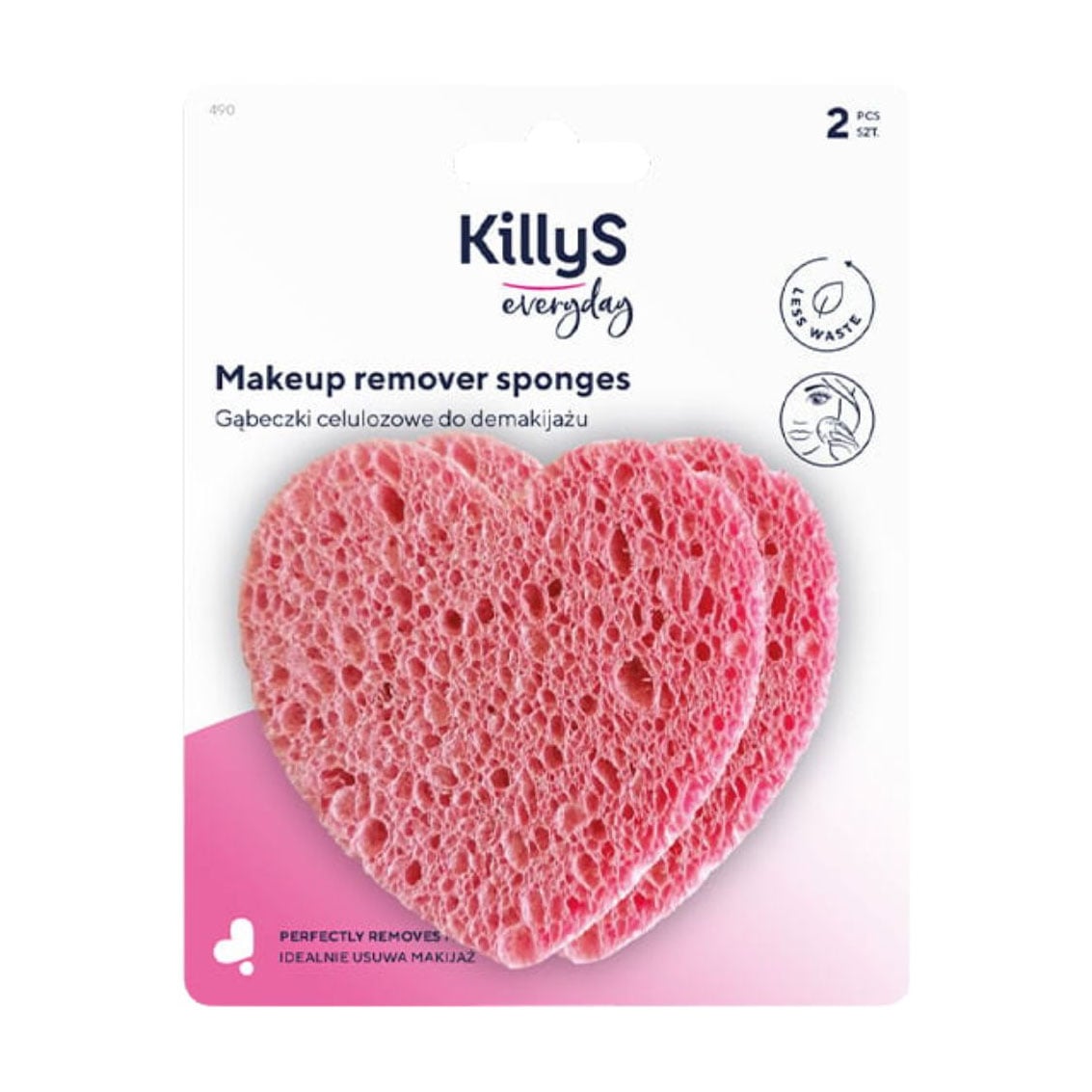 Набір губок для зняття макіяжу KillyS Makeup Remover Sponge, 2 шт (500490)