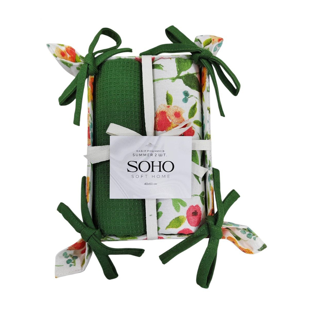 Набір кухонних рушників Soho Summer, 40*60 см, 2 шт (7053746)
