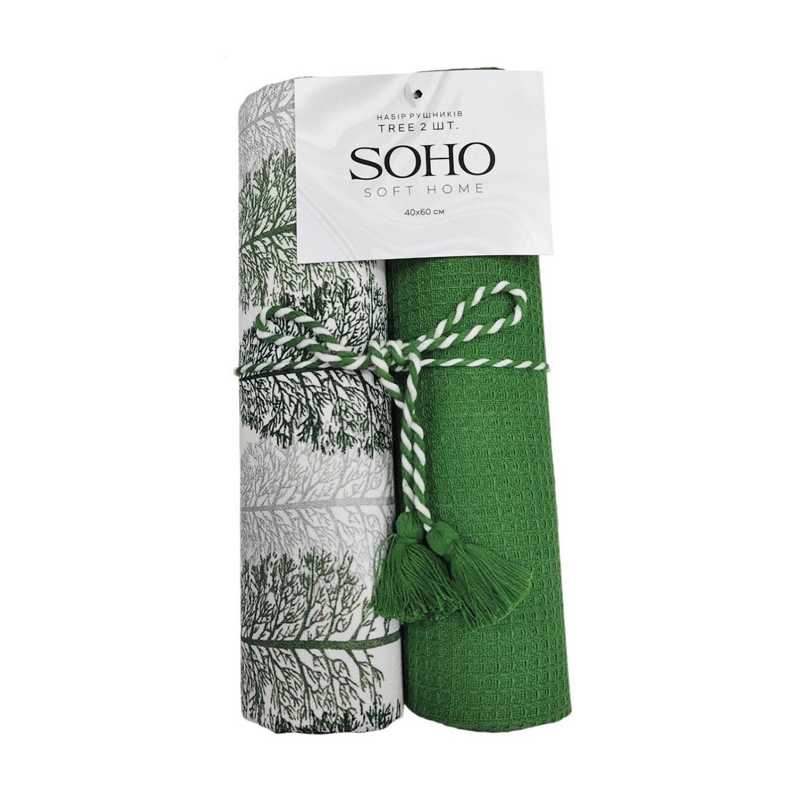 Набір кухонних рушників Soho Tree, 40*60 см, 2 шт (7053750)